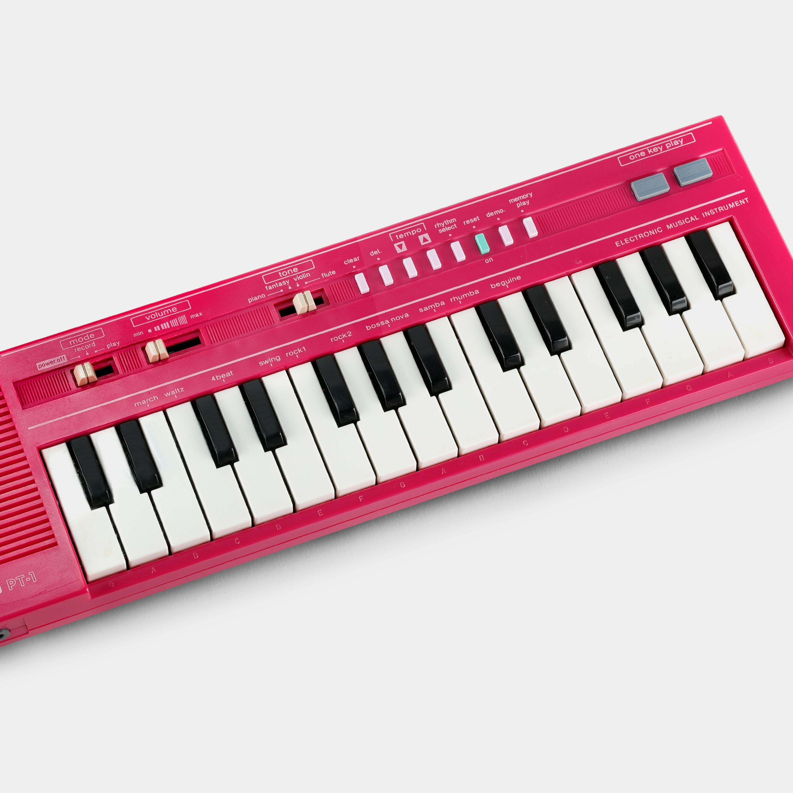 Casio PT-1 Pink 29-Key Mini Synthesizer Keyboard
