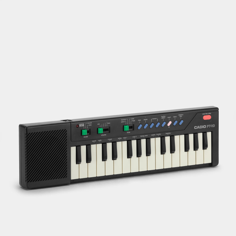 Mini Synthasizer Casio PT-10 Black Mini Synthesizer