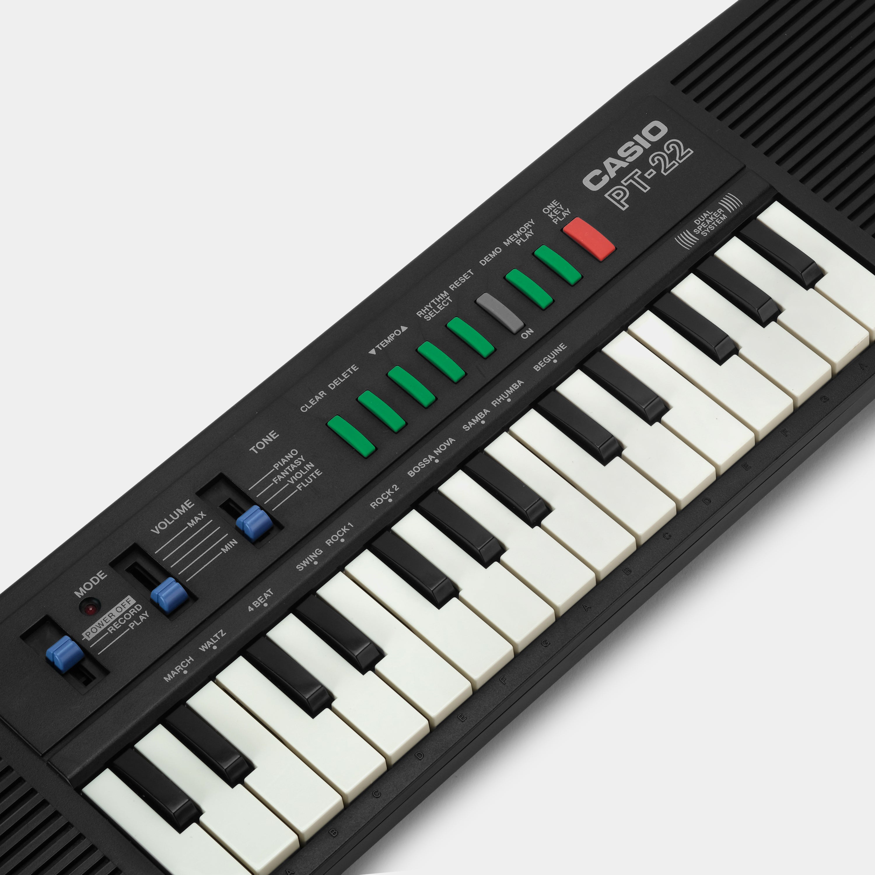 Casio PT-22 Mini Synthesizer 29-KunciCasio PT-22 Mini Synthesizer 29-Kunci  