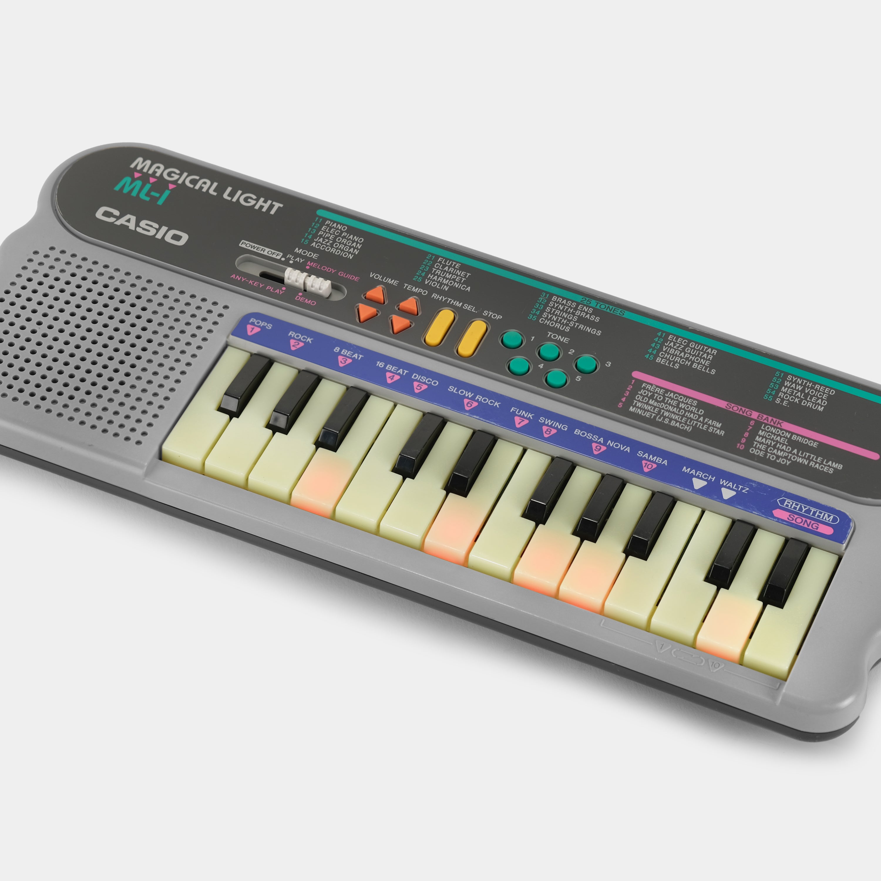 Casio ML-I Magical Light Mini Synthesizer Keyboard