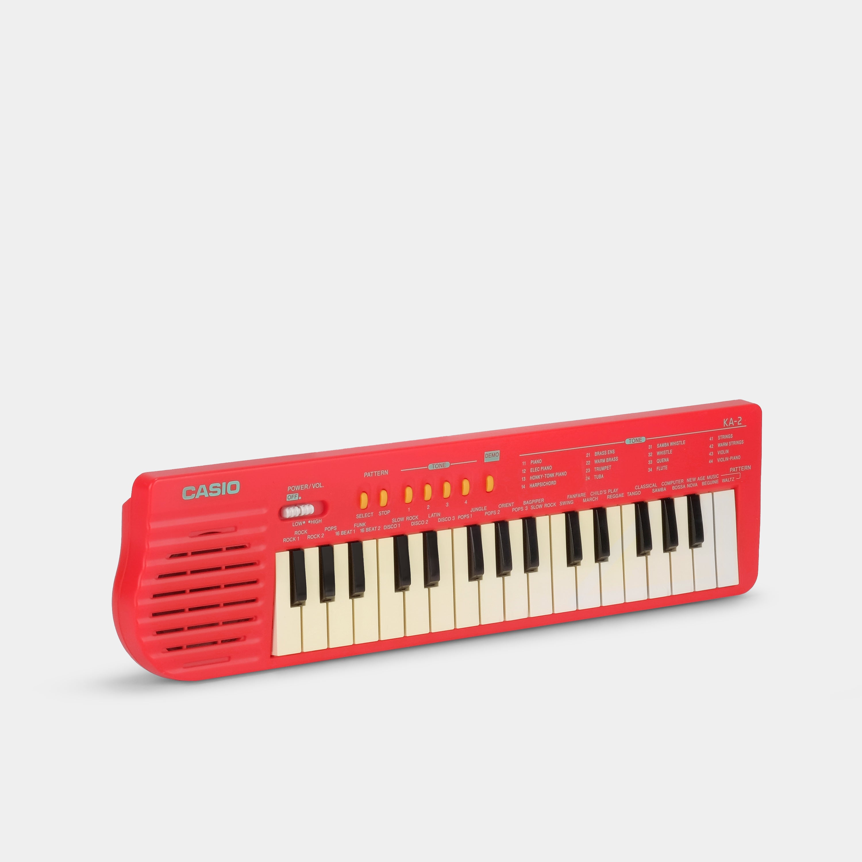 Casio KA-2 Red Synthesizer Keyboard