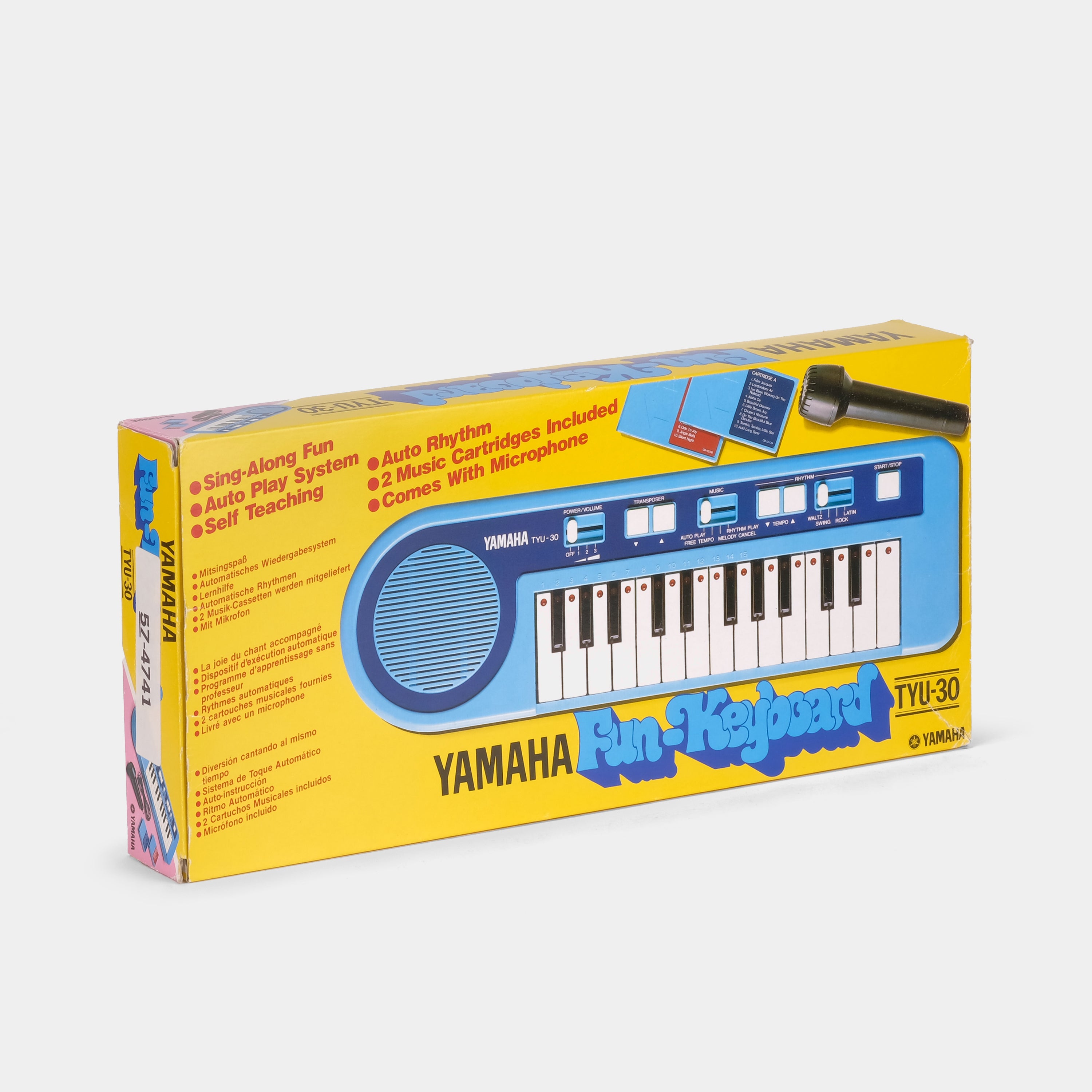 Yamaha Fun-Keyboard TYU-30 Blue Synthesizer Keyboard