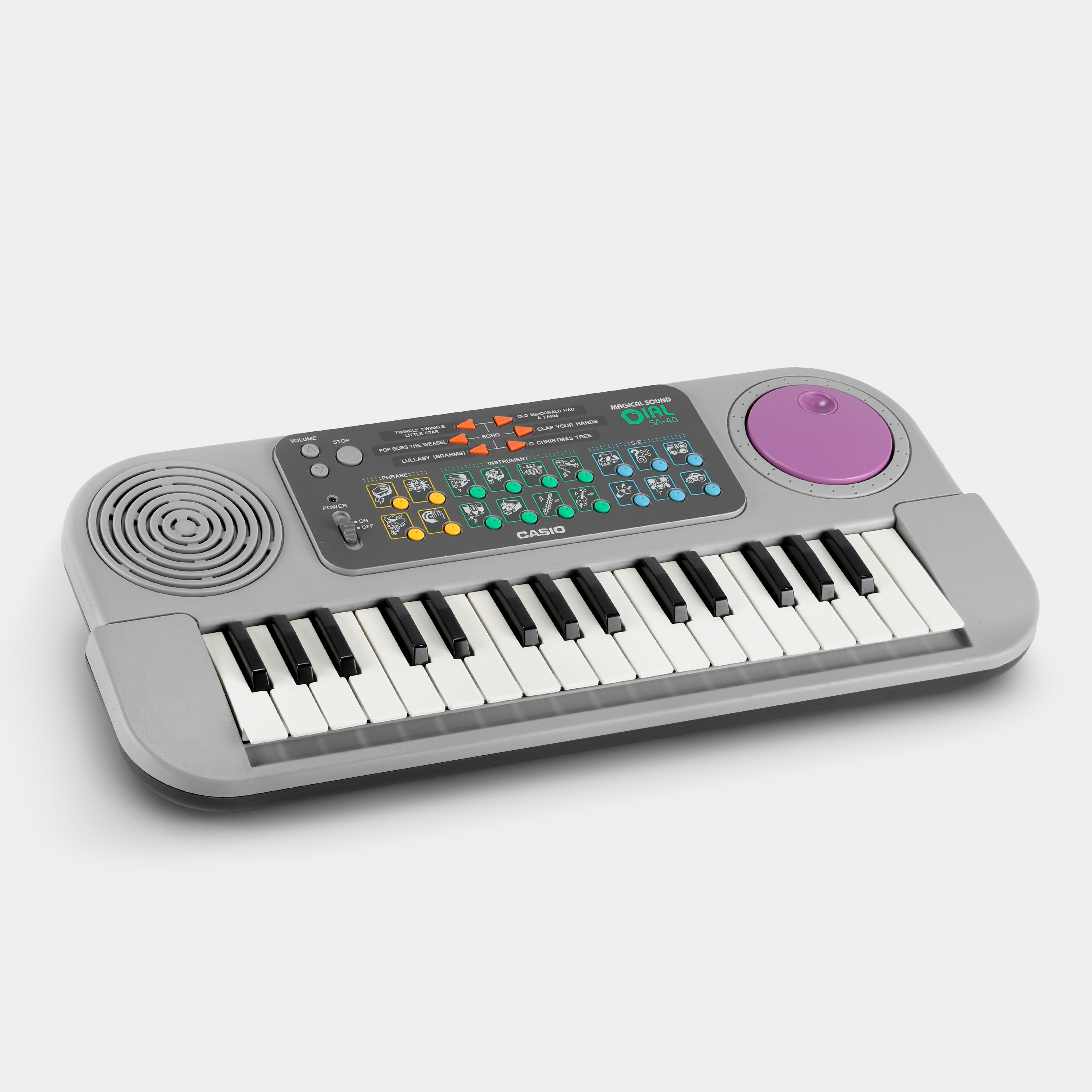 Casio Cool SA-40 Magical Sound Dial Synthesizer Keyboard