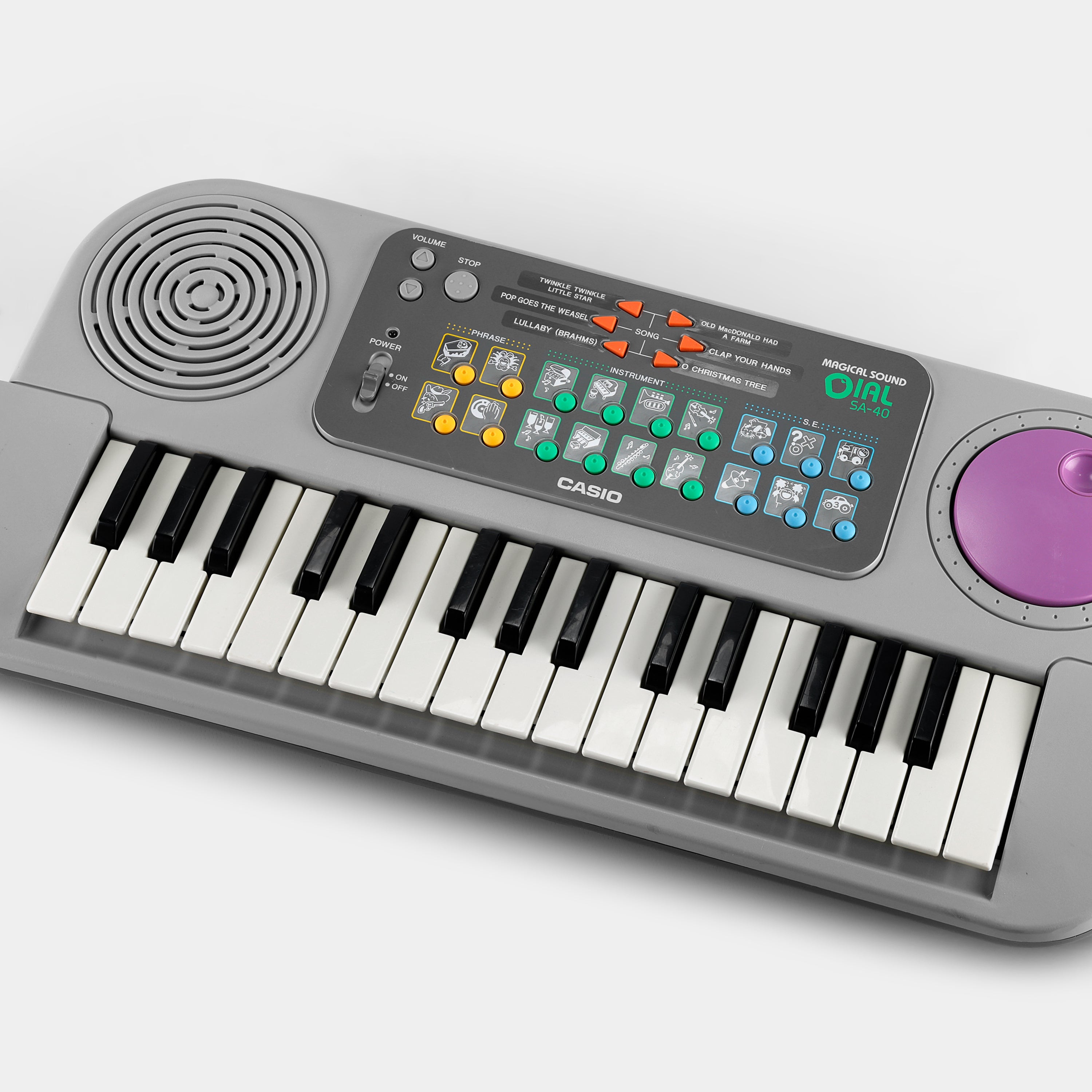 Casio Cool SA-40 Magical Sound Dial Synthesizer Keyboard