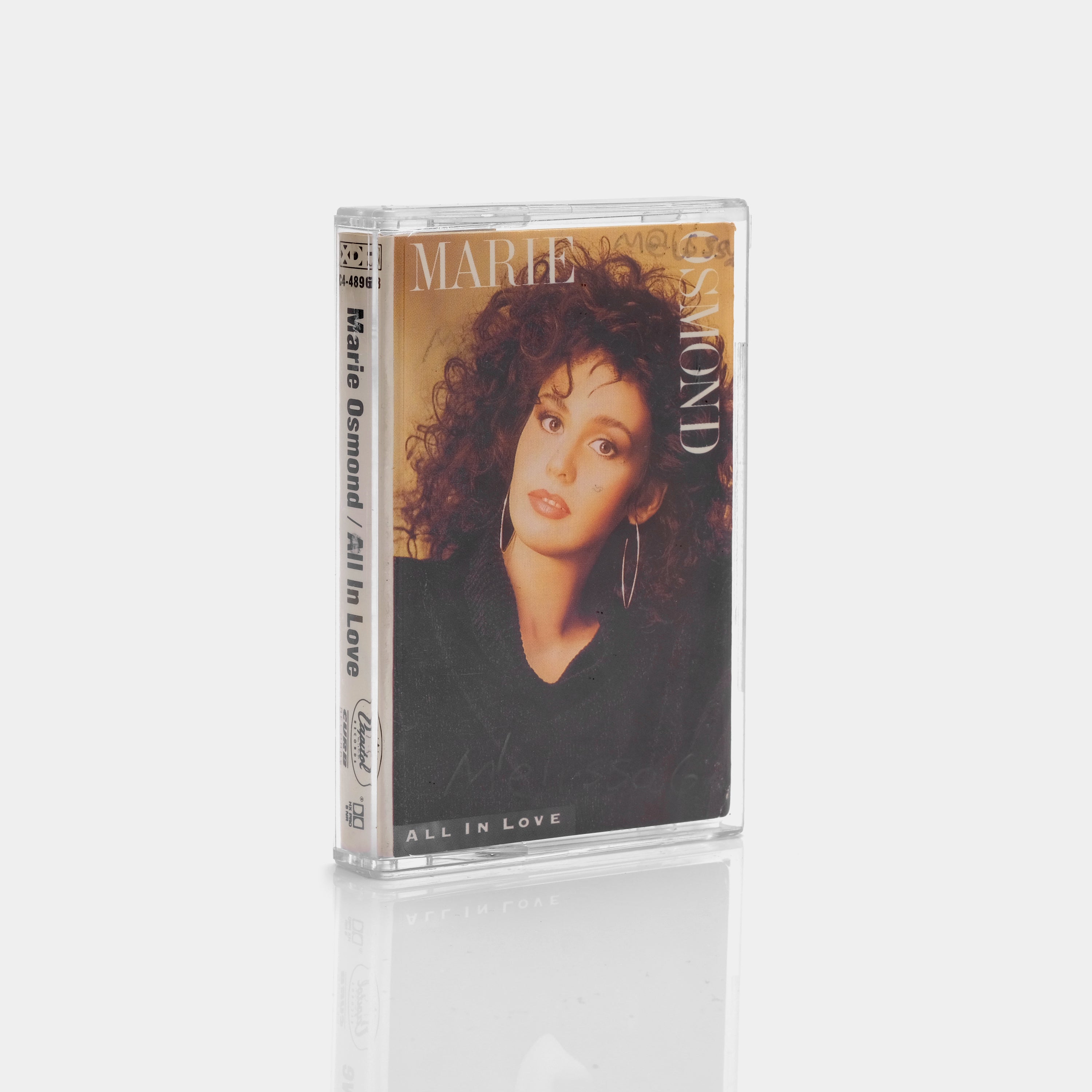 Marie Osmond - All In Love Cassette Tape