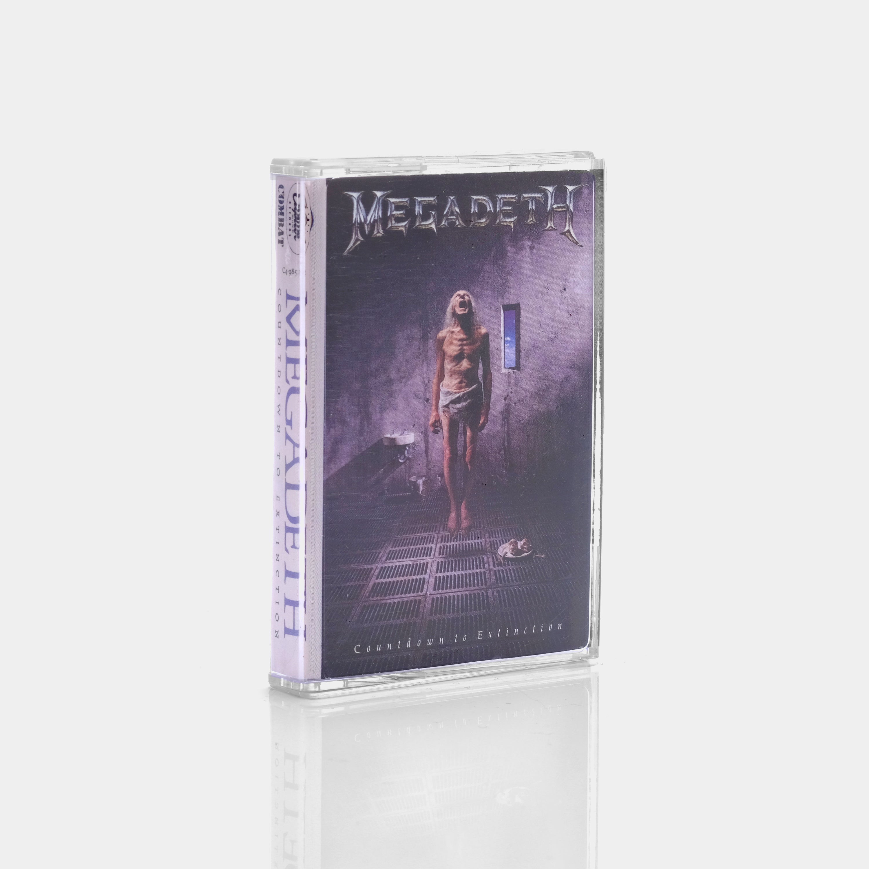 Megadeth - Countdown To Extinction Cassette Tape