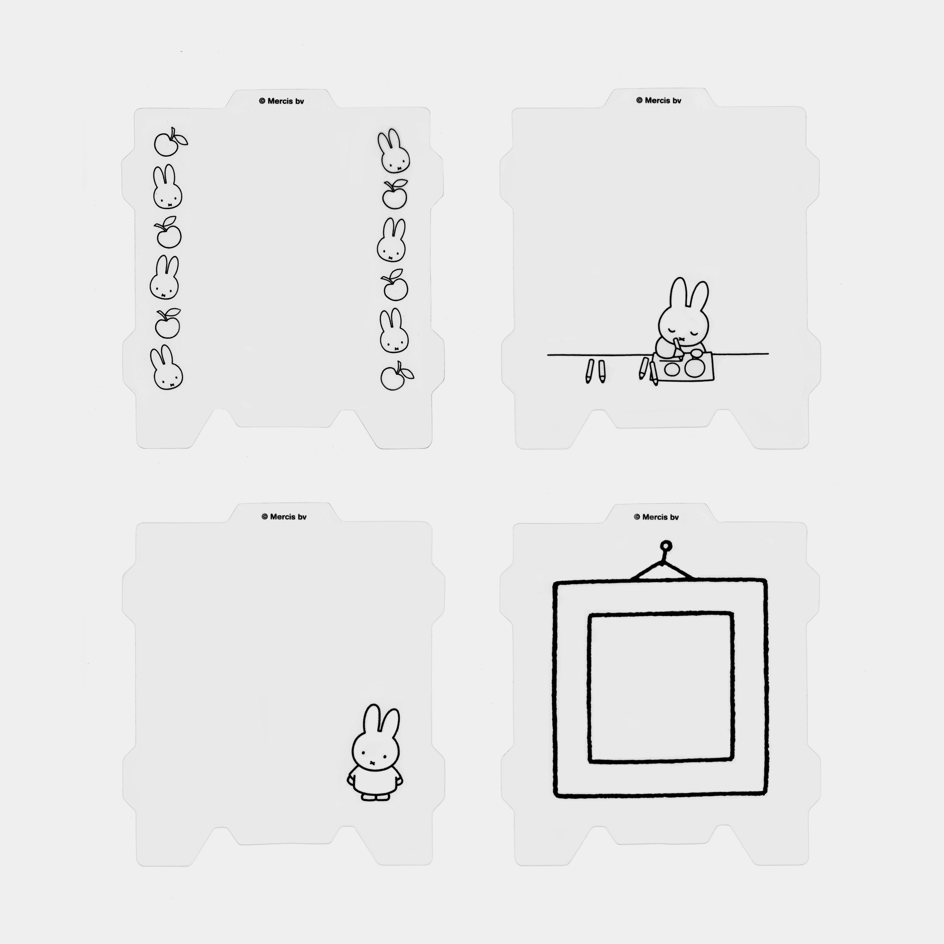Miffy Photo Filters for Instant Film Cameras (4-Pack)