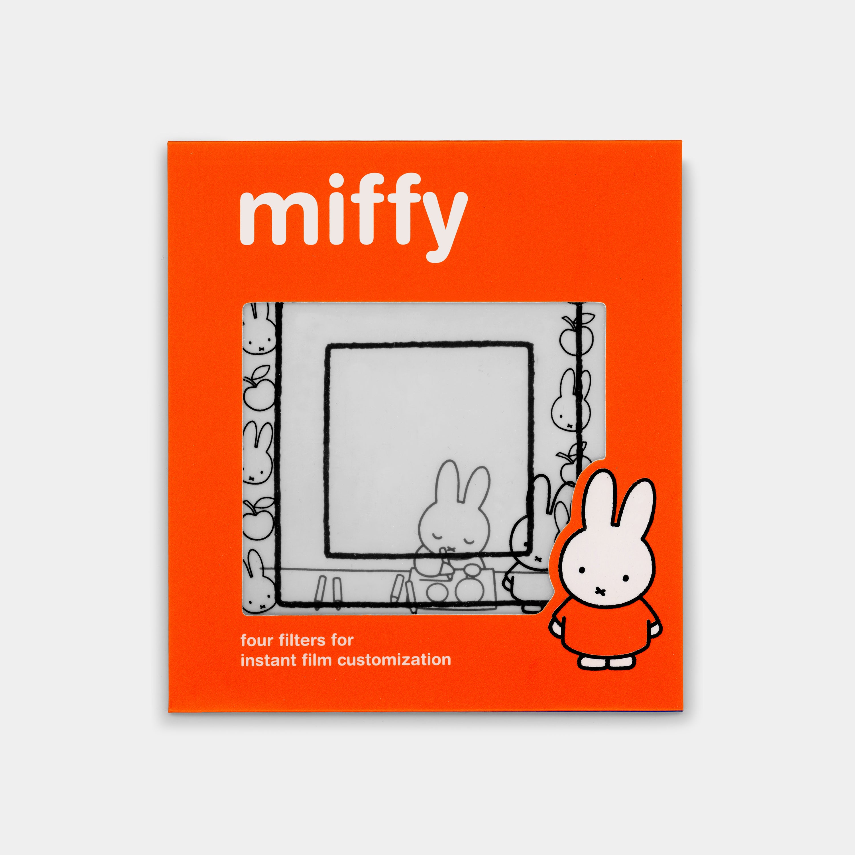 Miffy Photo Filters for Instant Film Cameras (4-Pack)