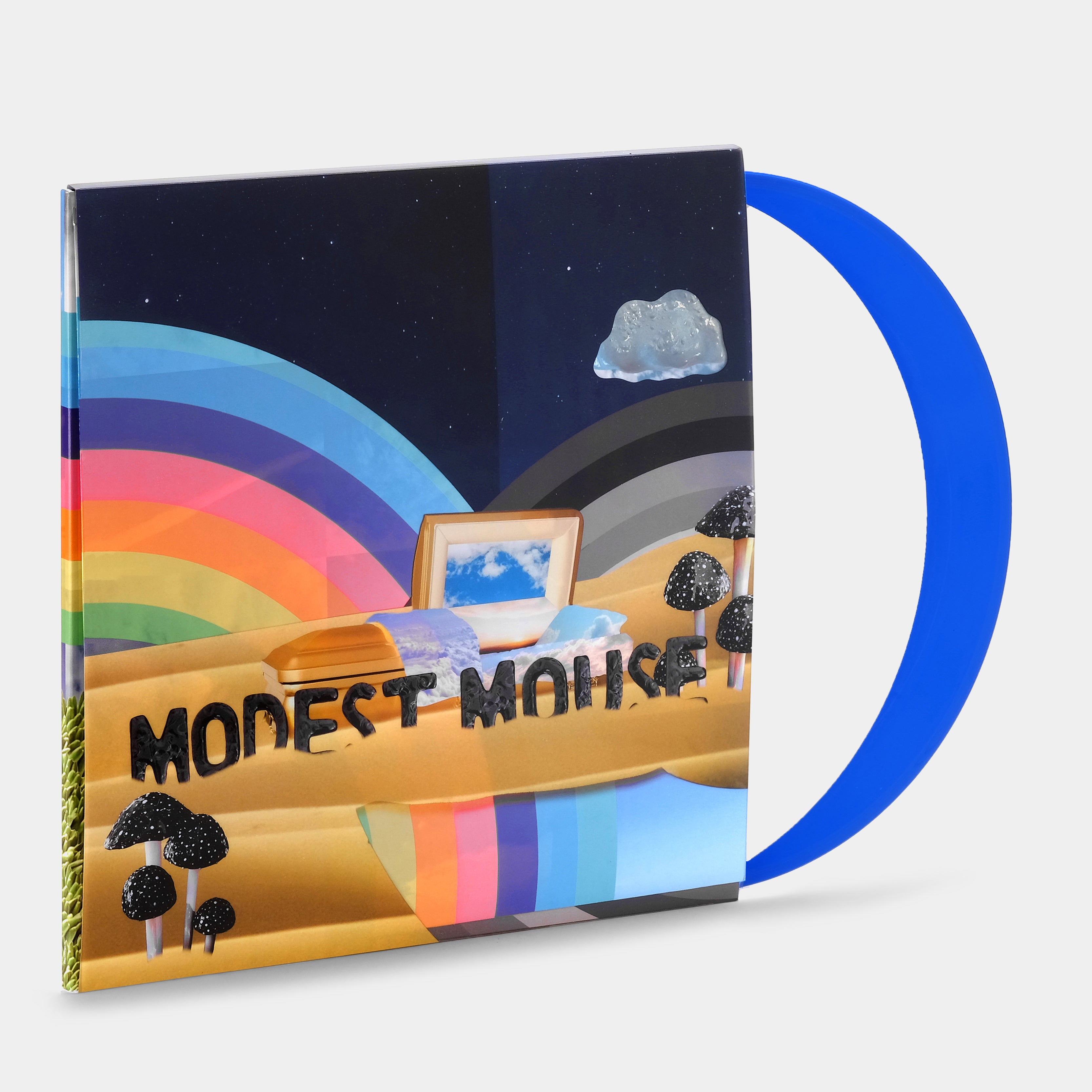 Modest Mouse - The Golden Casket 2xLP White & Blue Vinyl Record