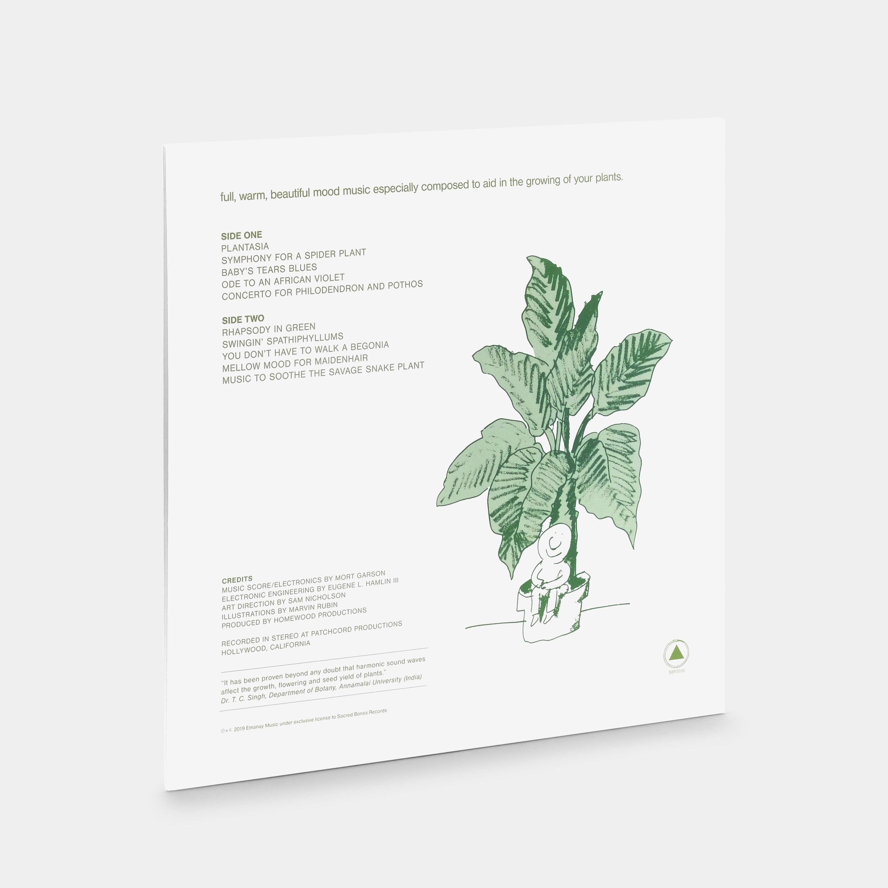Mort Garson - Mother Earth's Plantasia LP Vinyl Record