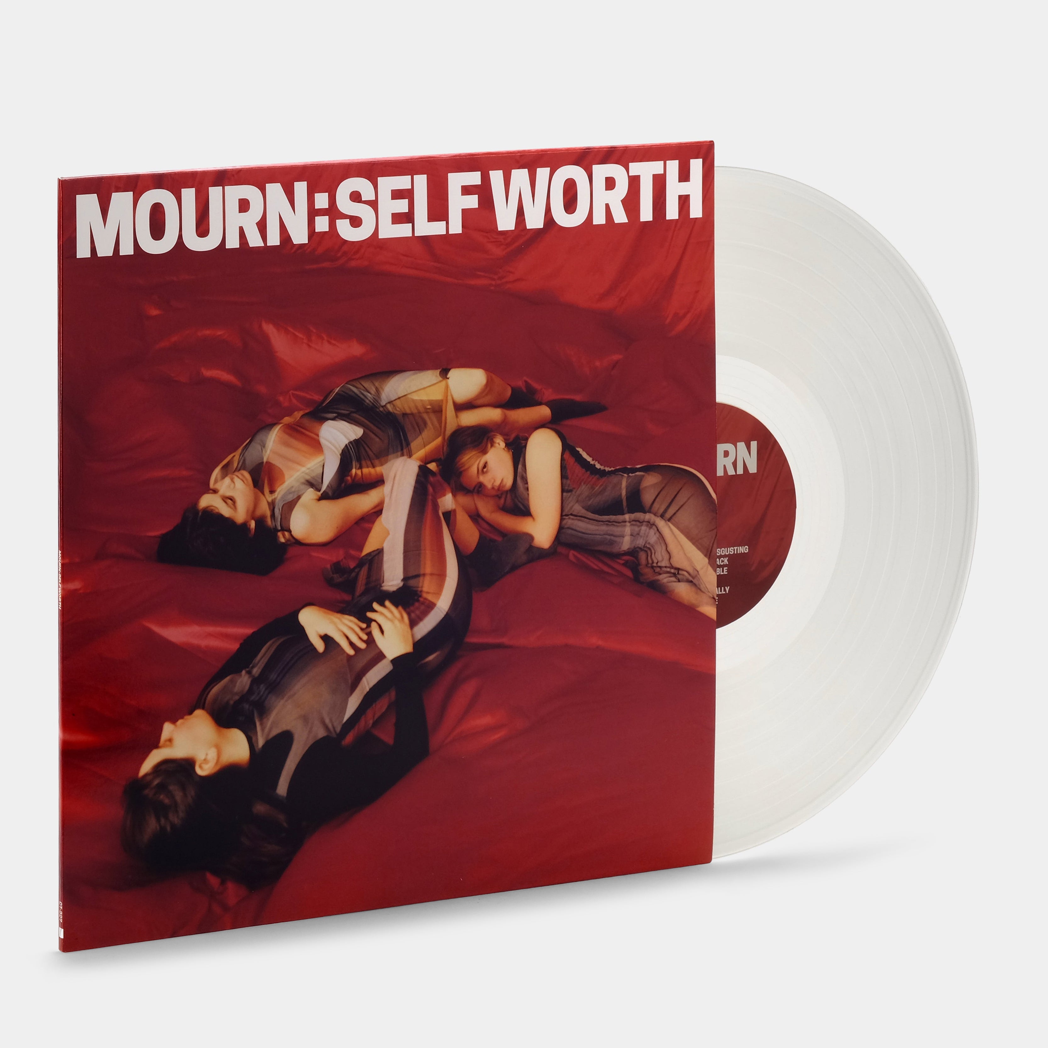 Mourn - Self Worth LP Milky Clear Vinyl Record