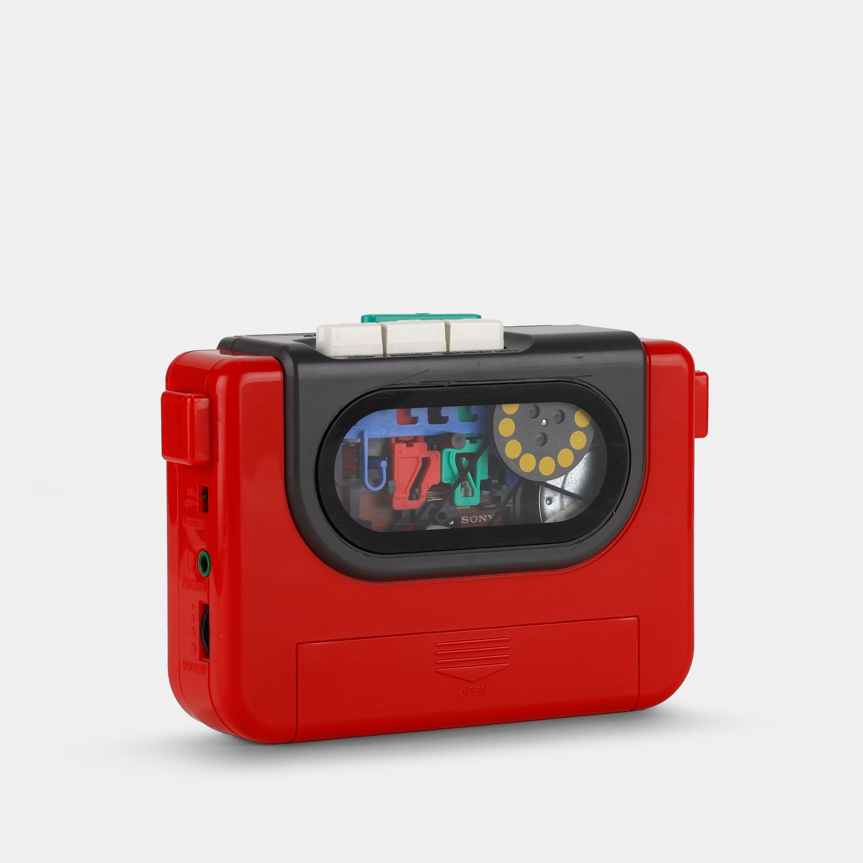 Sony Walkman WM-3000 "My First Sony" Red Portable Cassette Player