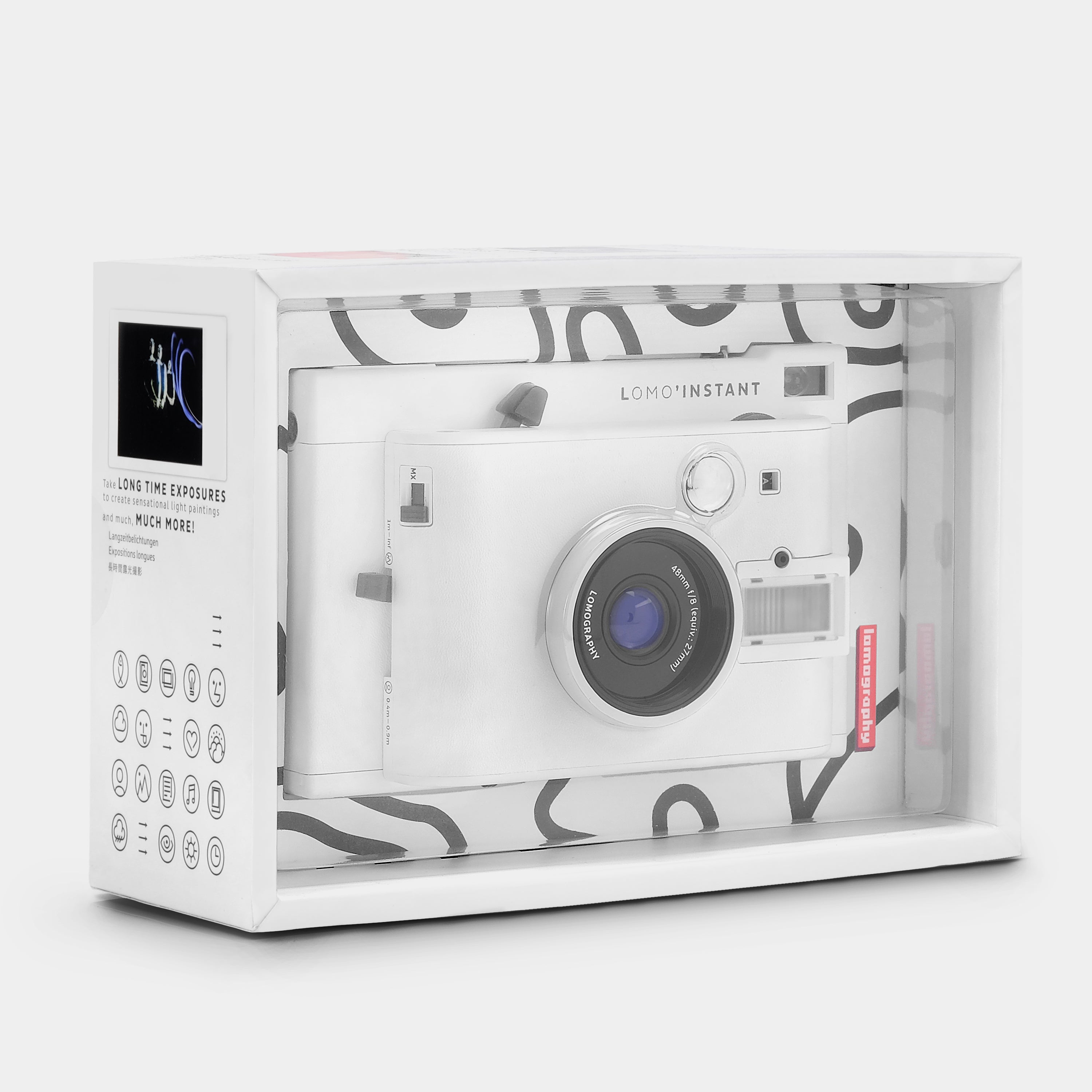 Lomography Lomo'Instant Instax Mini White Instant Film Camera