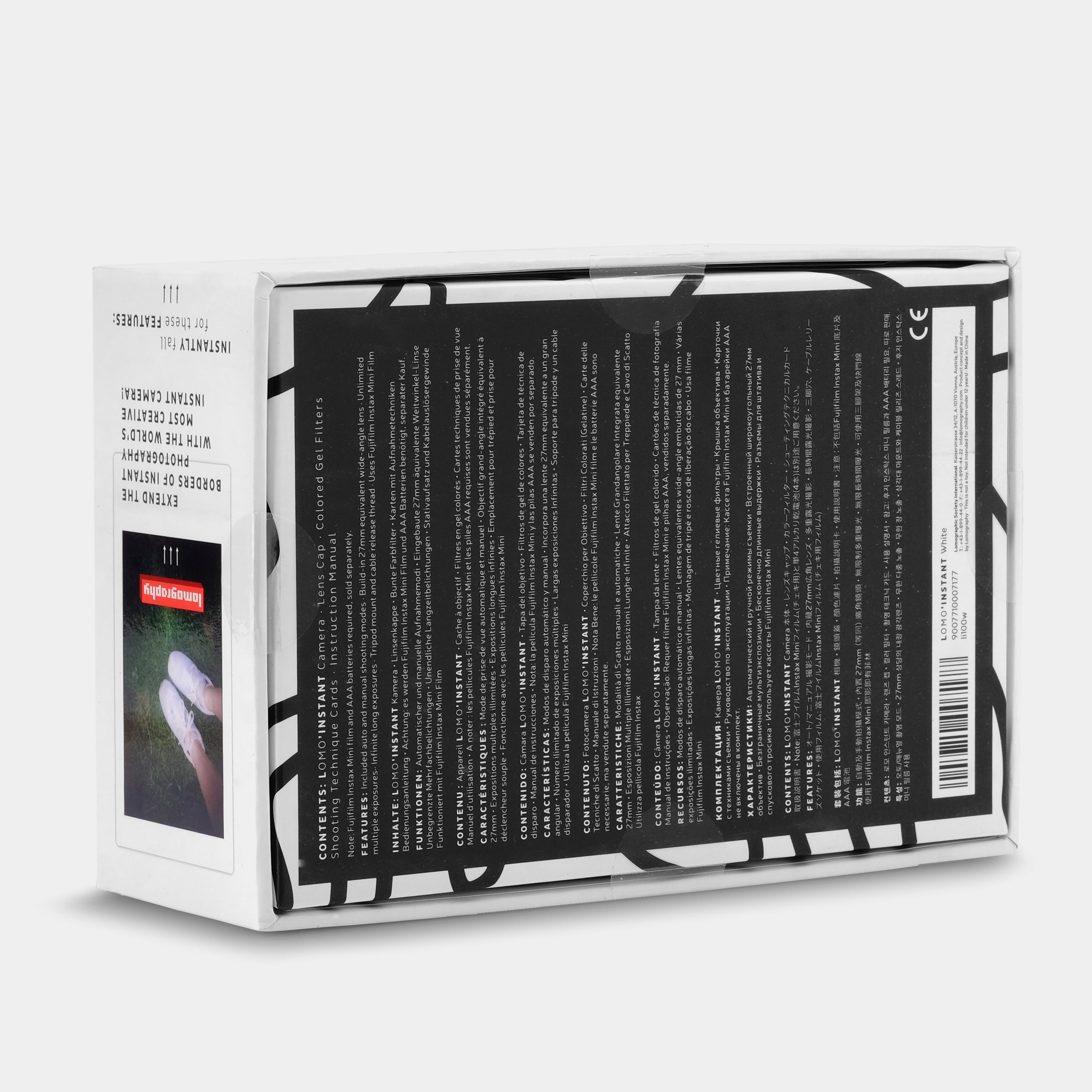 Lomography Lomo'Instant Instax Mini White Instant Film Camera