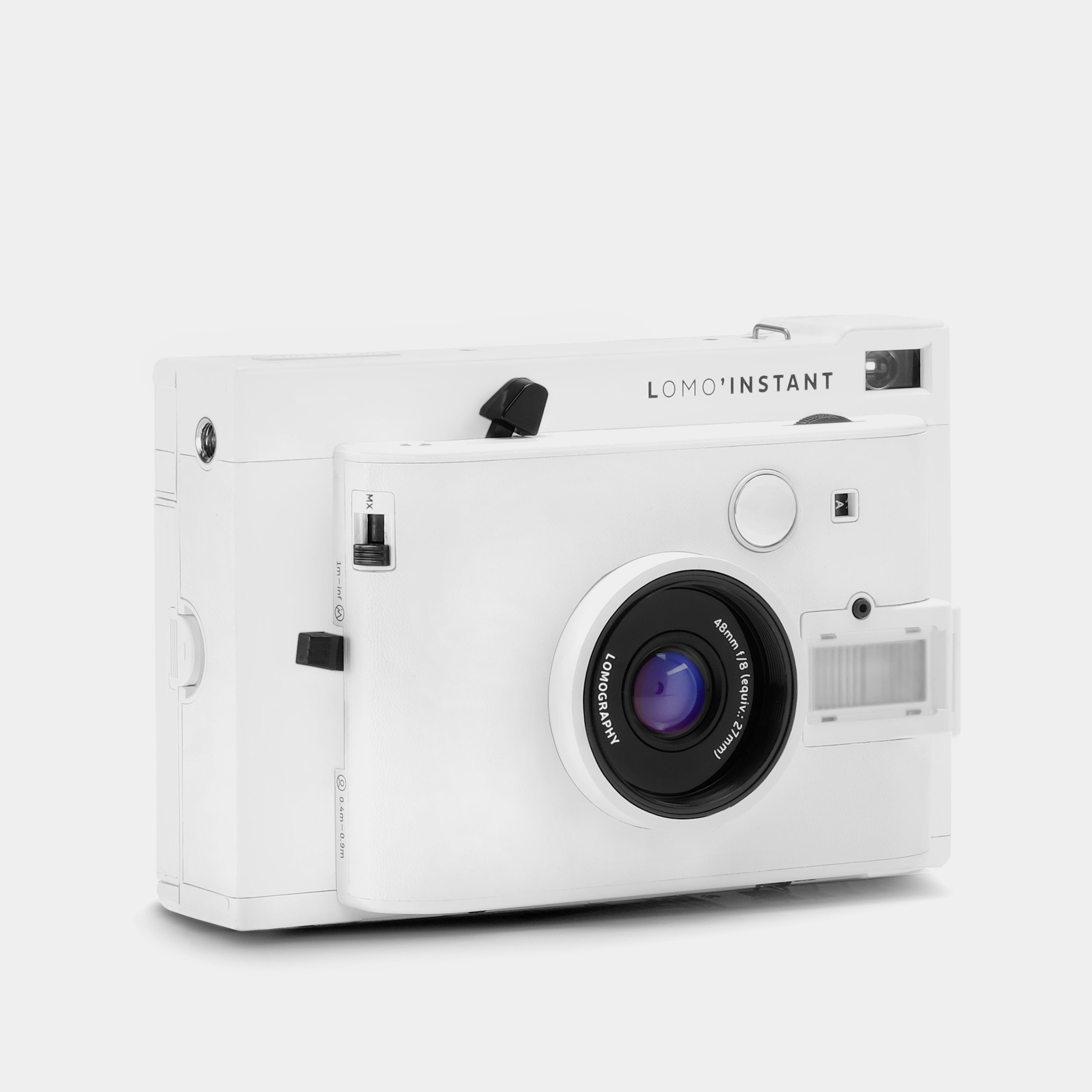 Lomography Lomo'Instant Instax Mini White Instant Film Camera and Lenses