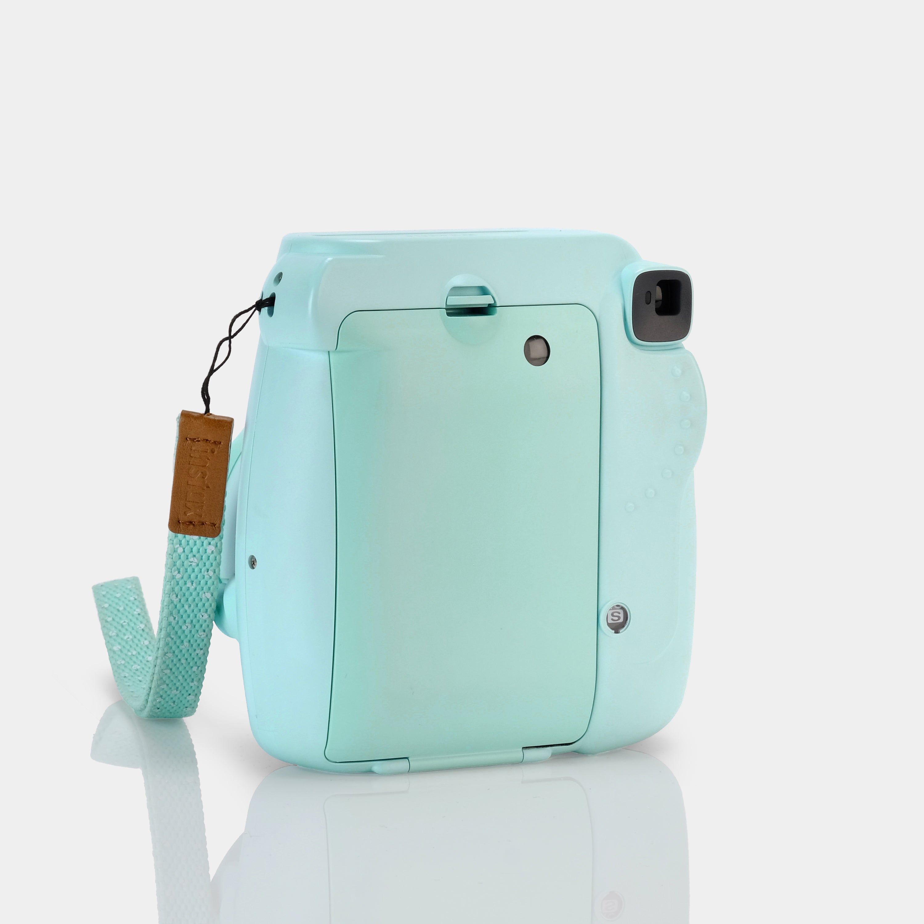 Fujifilm Instax Mini 9 Blue with Iridescent Glitter Case - Refurbished