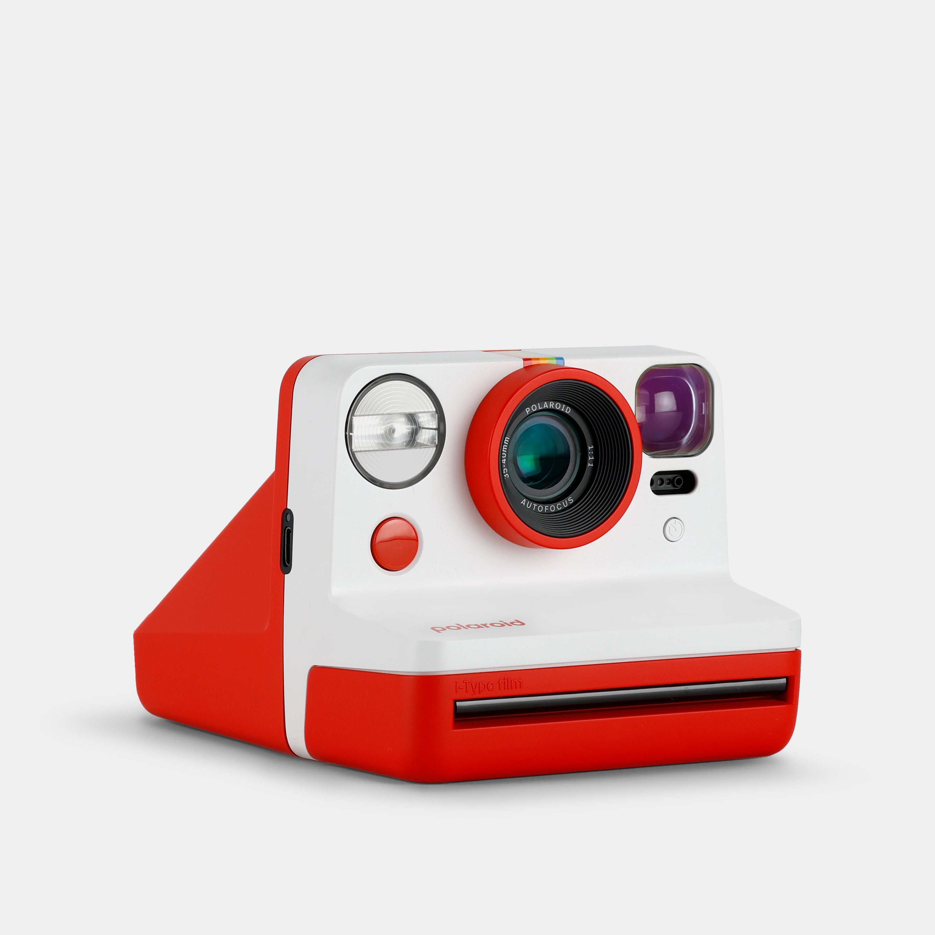 Polaroid i-Type Now Generation 2 Red and White Instant Film Camera - Refurbished
