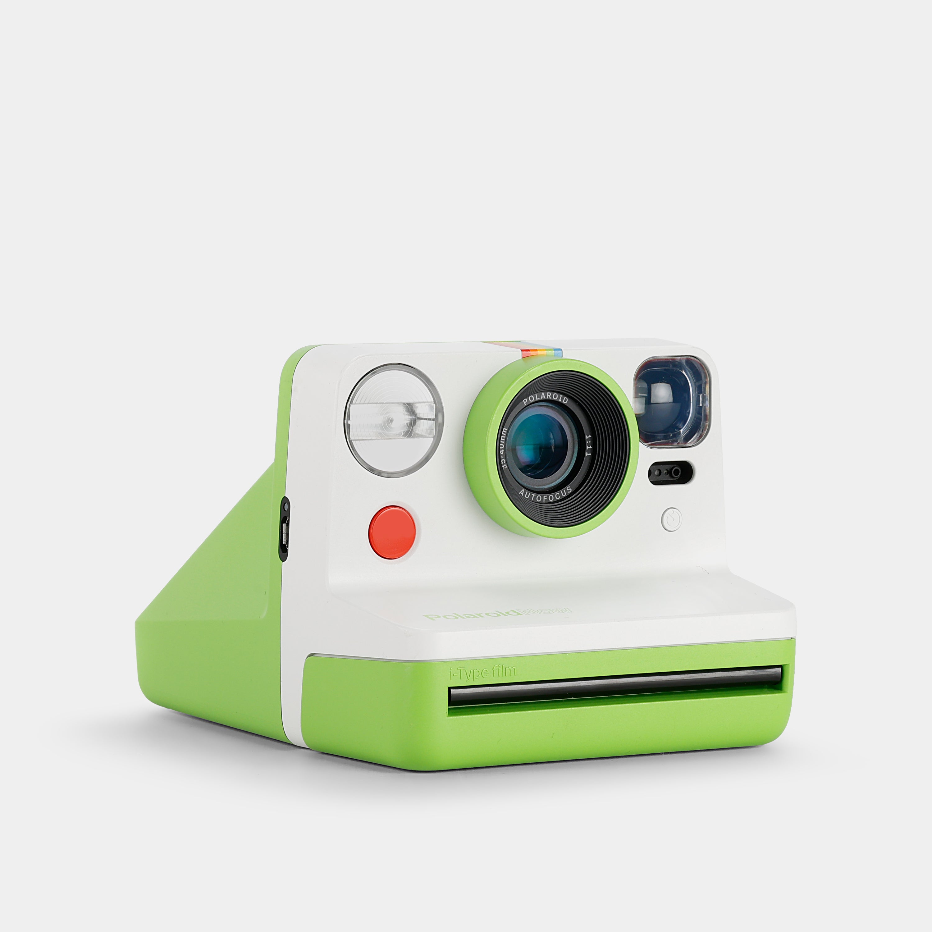 Polaroid i-Type Now Green and White Instant Film Camera - Refurbished
