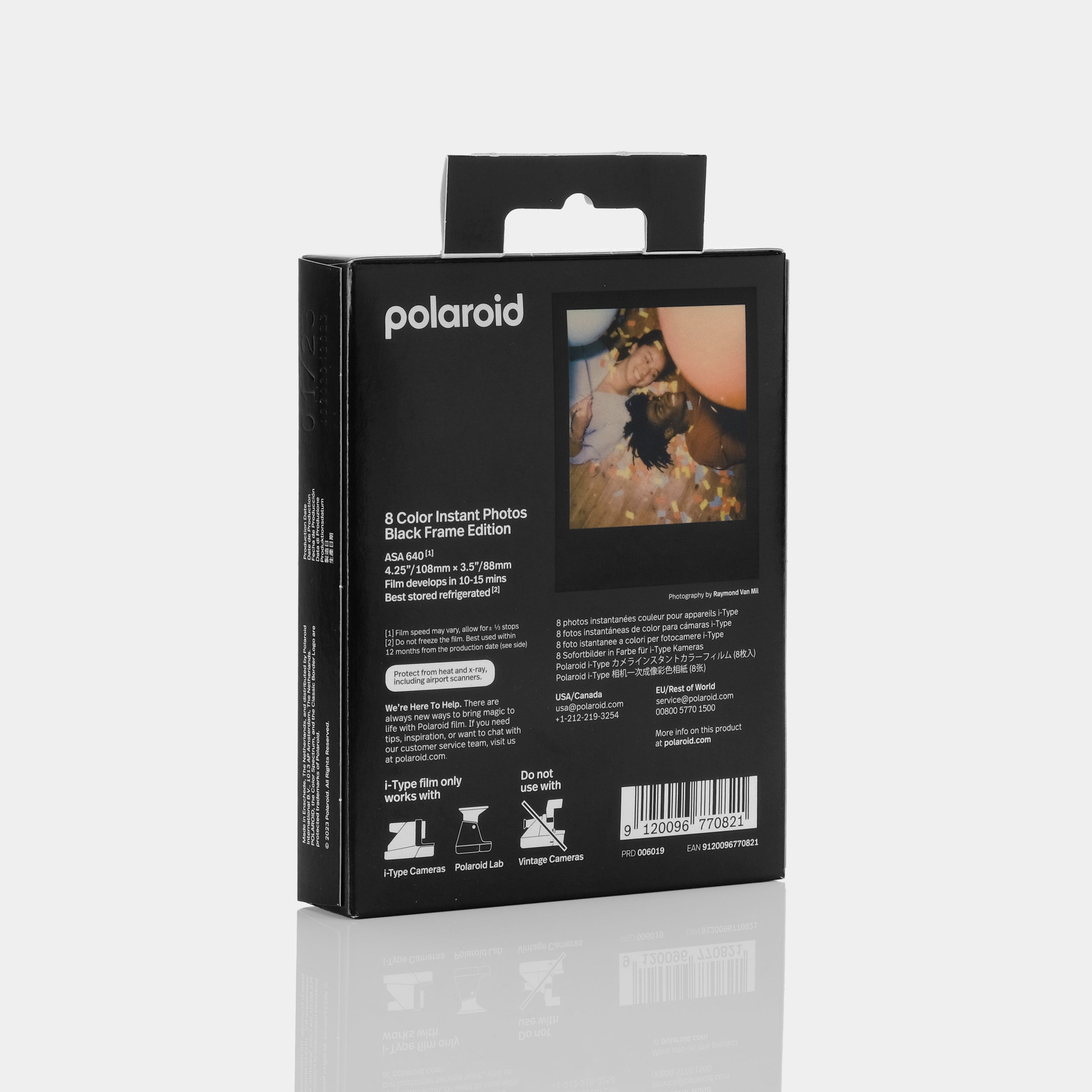 Polaroid i-Type Black Frame Edition Color Instant Film
