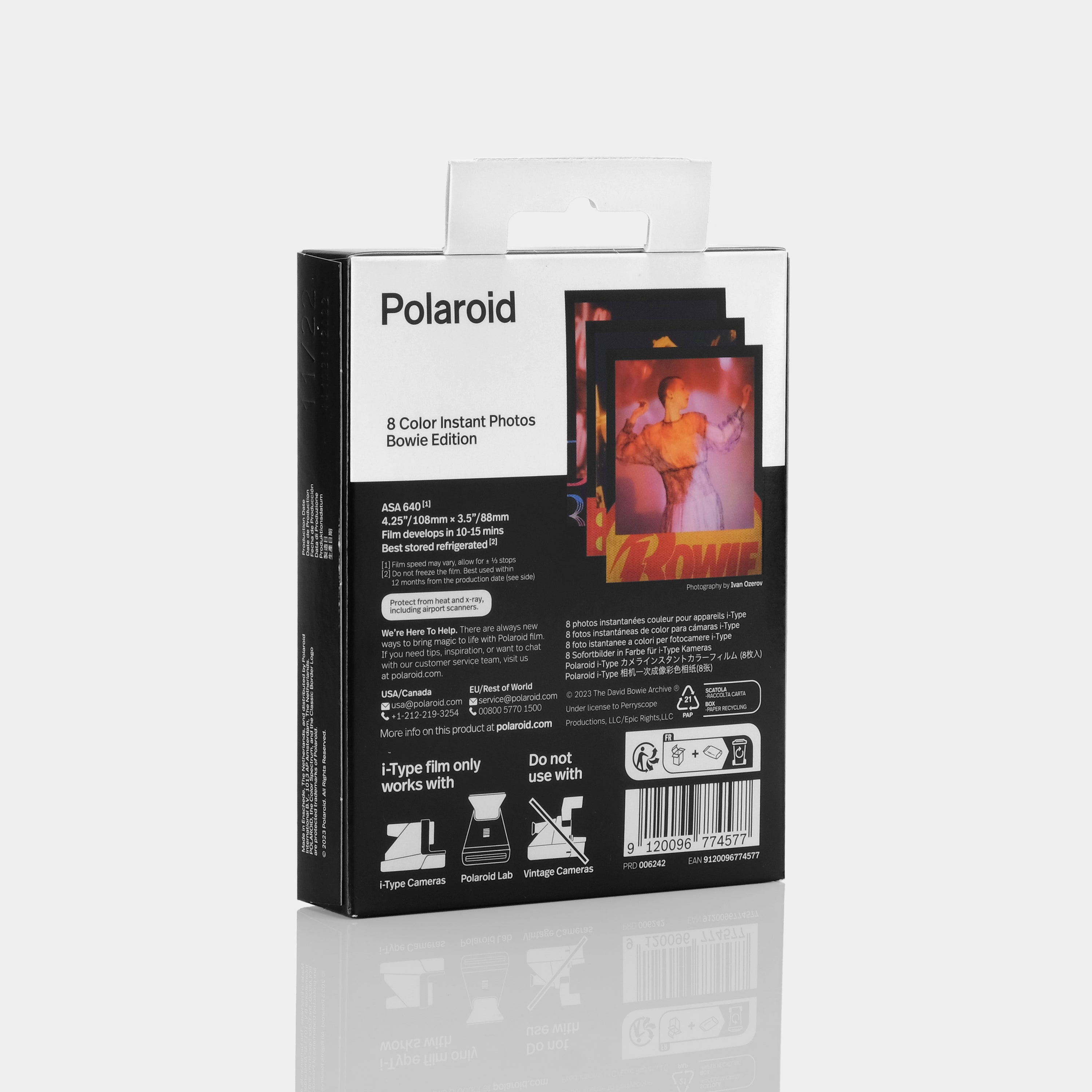 Polaroid i-Type Bowie Edition Color Instant Film