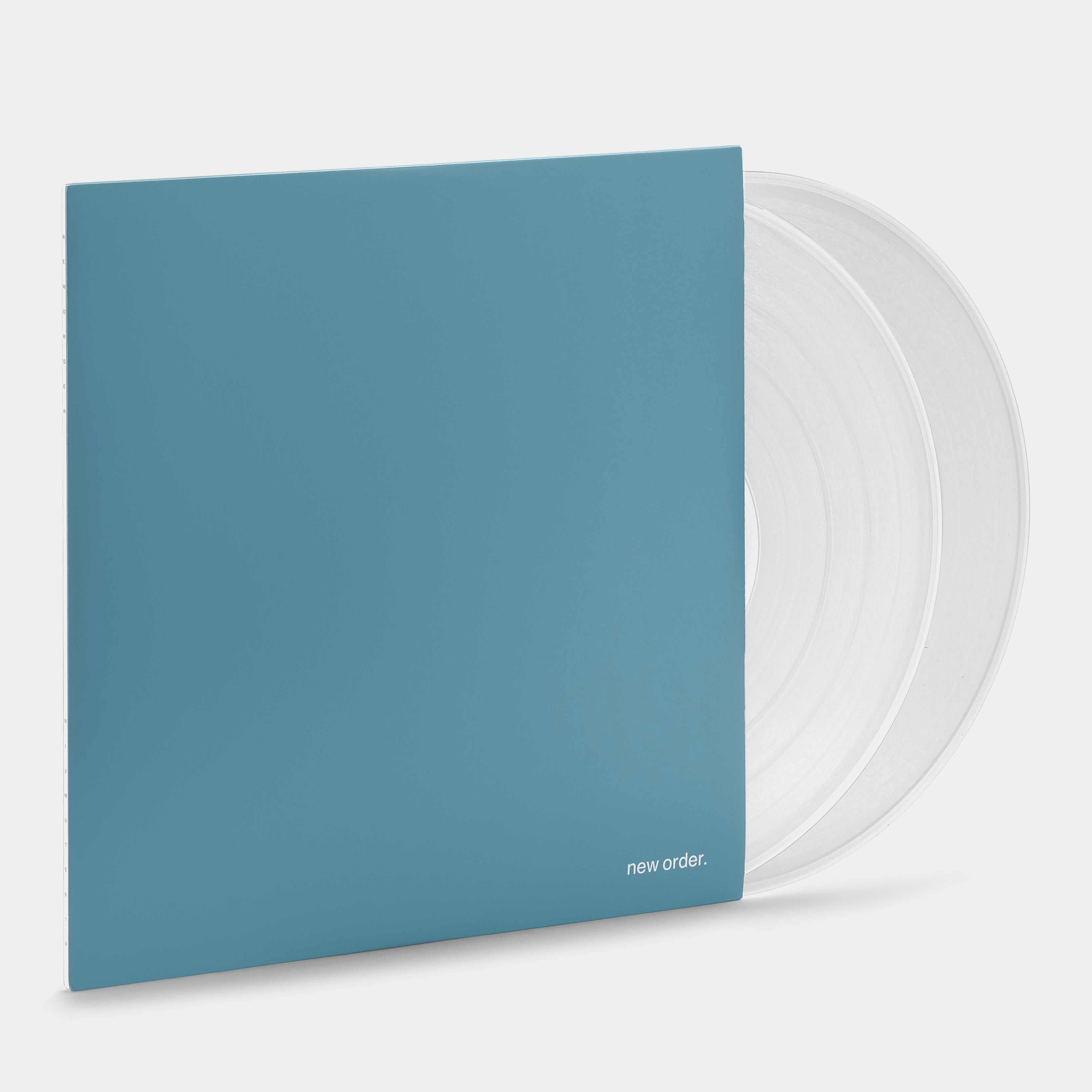 New Order - Be A Rebel (Remixes) 2x12" Single Clear Vinyl Record