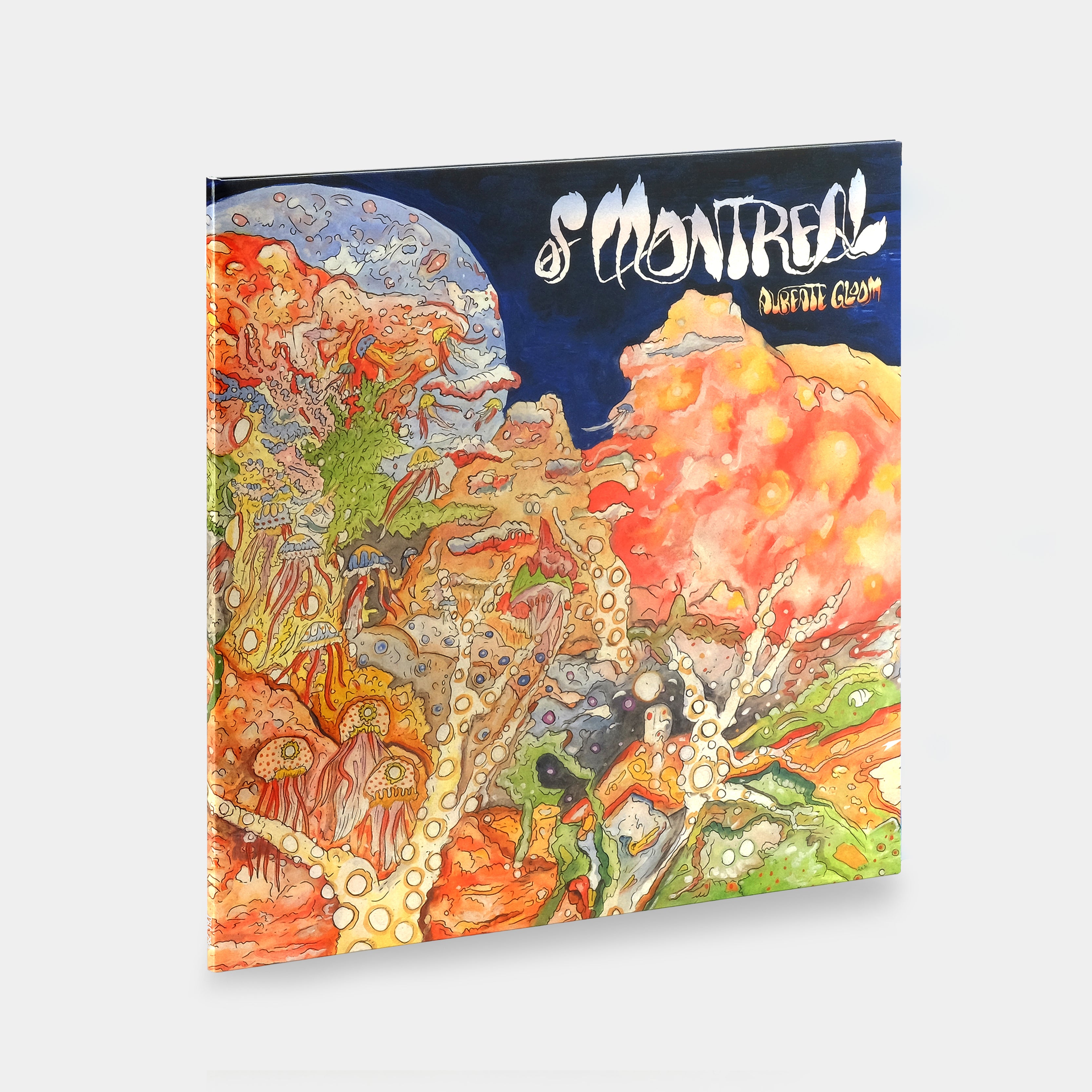 Of Montreal - Aureate Gloom LP Blue Marble Vinyl Record