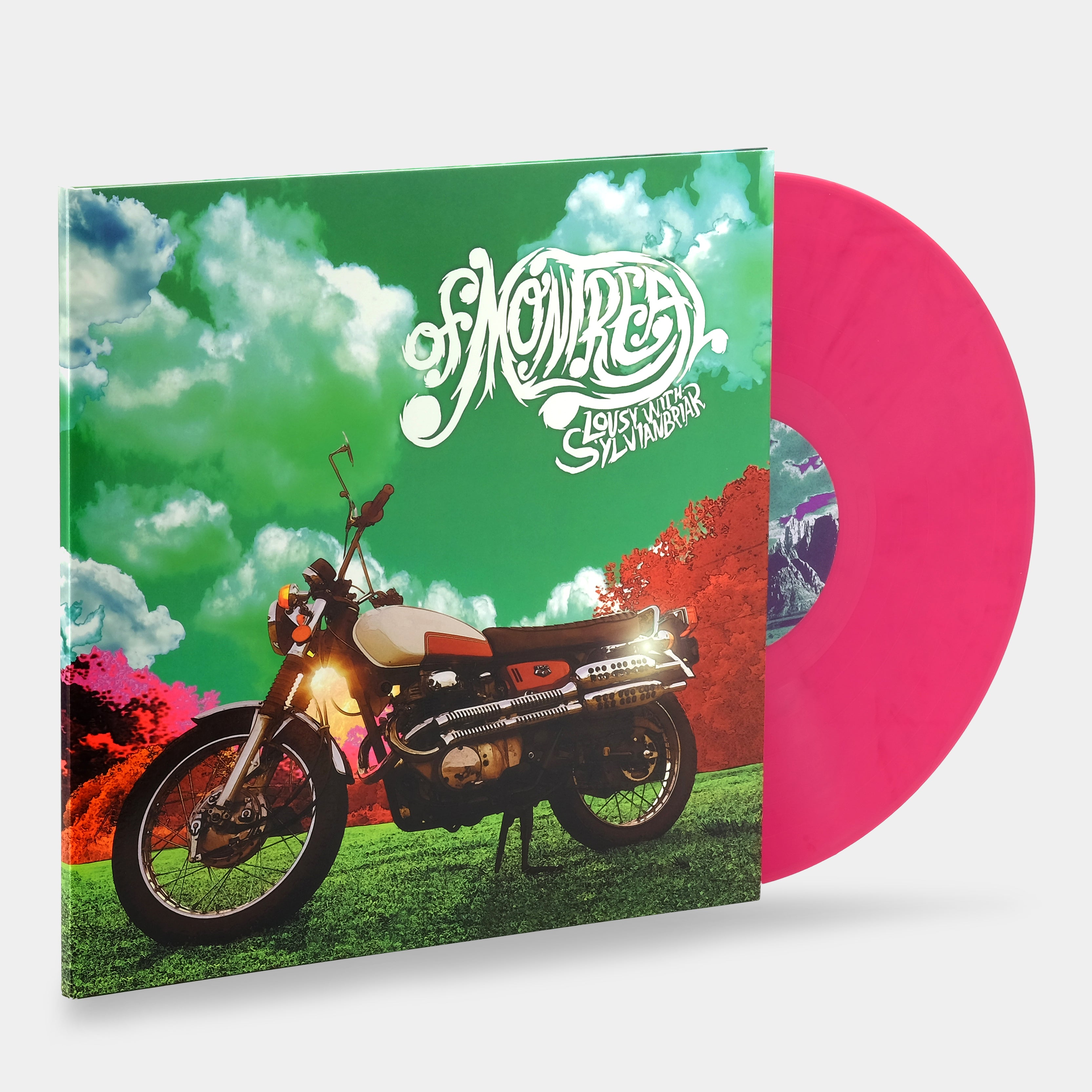 Of Montreal - lousy with sylvianbriar LP Pink Vinyl Record
