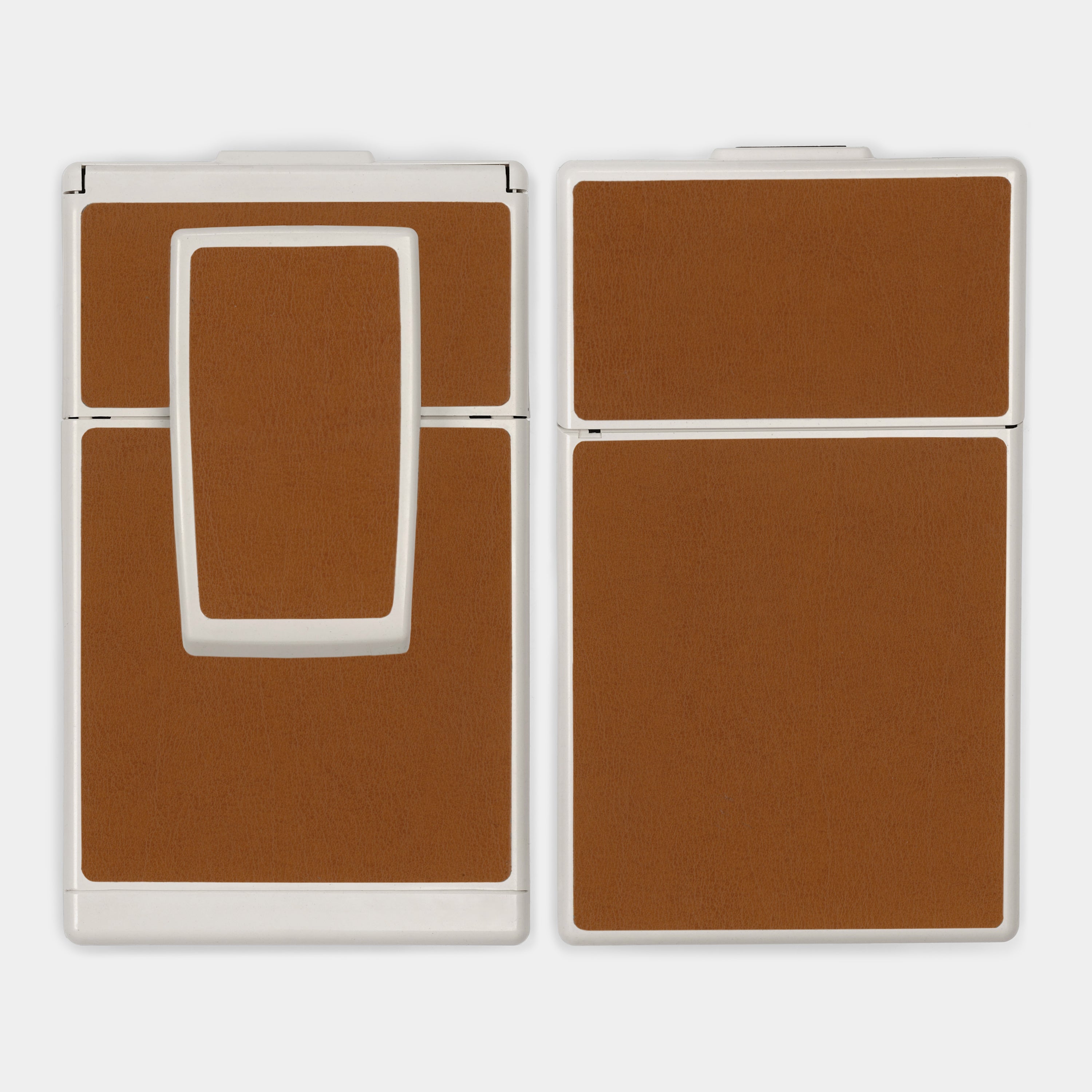 SX-70/SLR-680 Original Tan Leather Folding Camera Skins