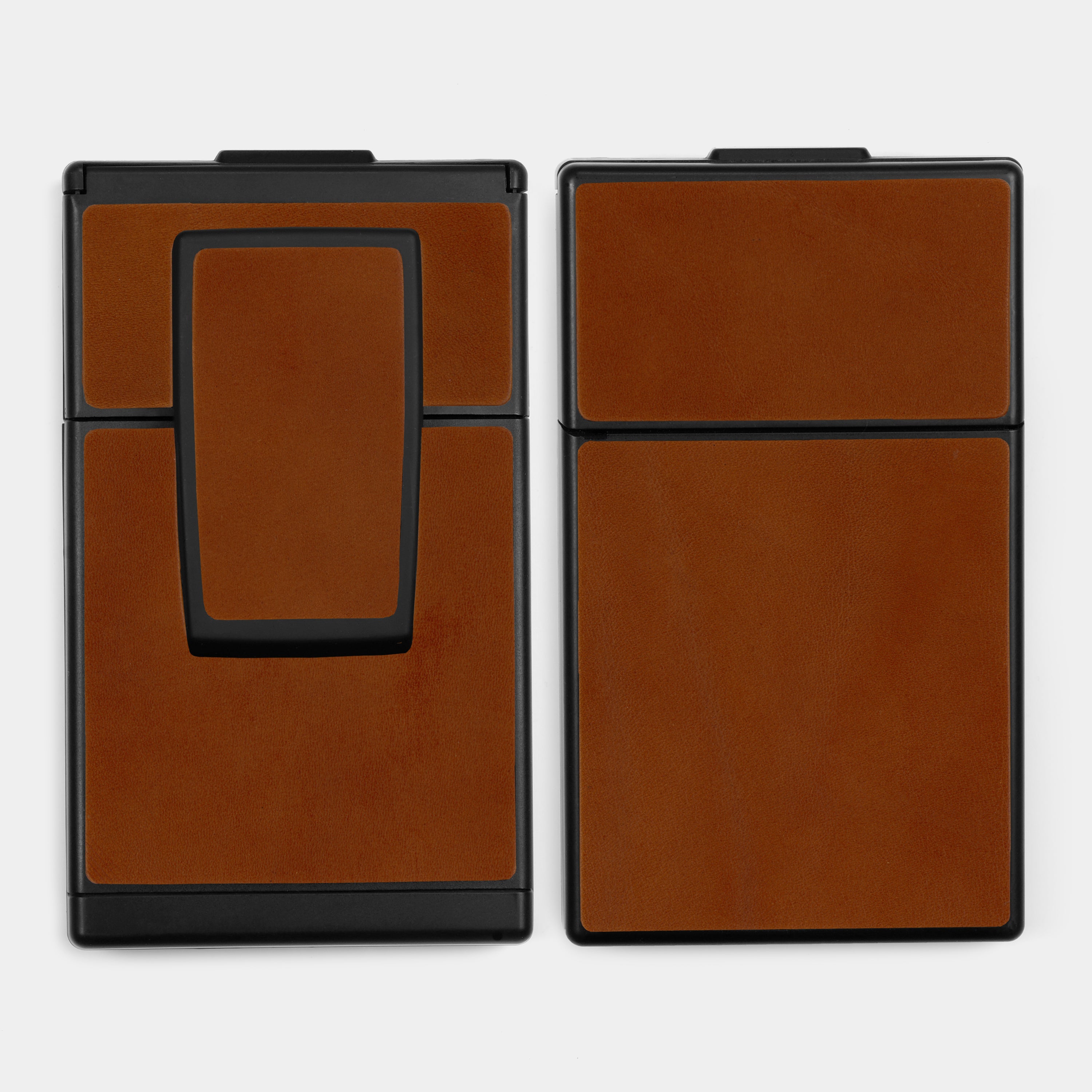 SX-70/SLR-680 Brown English Bridle Leather Camera Skins