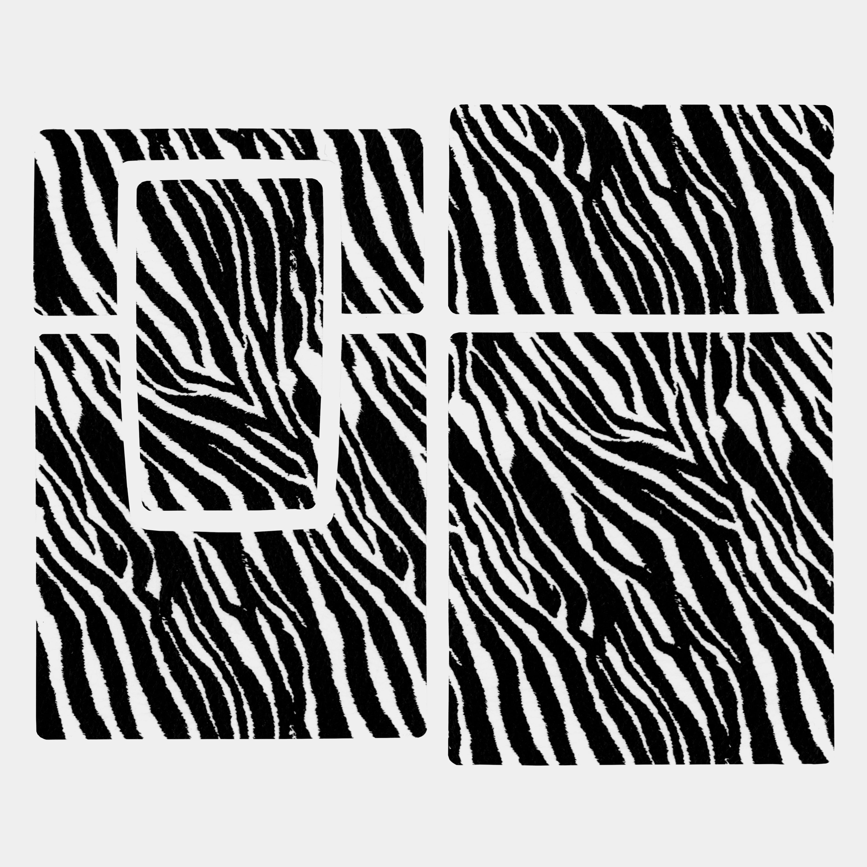 SX-70/SLR-680 Zebra Print Vegan Leather Camera Skins