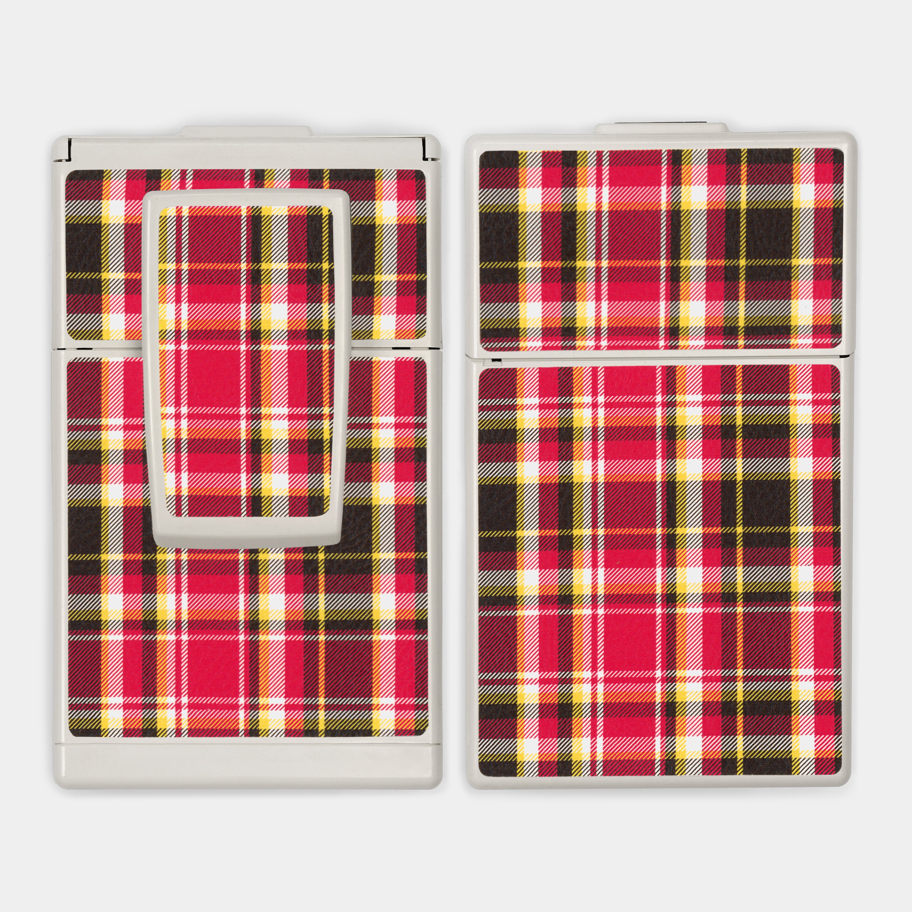 SX-70/SLR-680 Red Plaid Vegan Leather Camera Skins