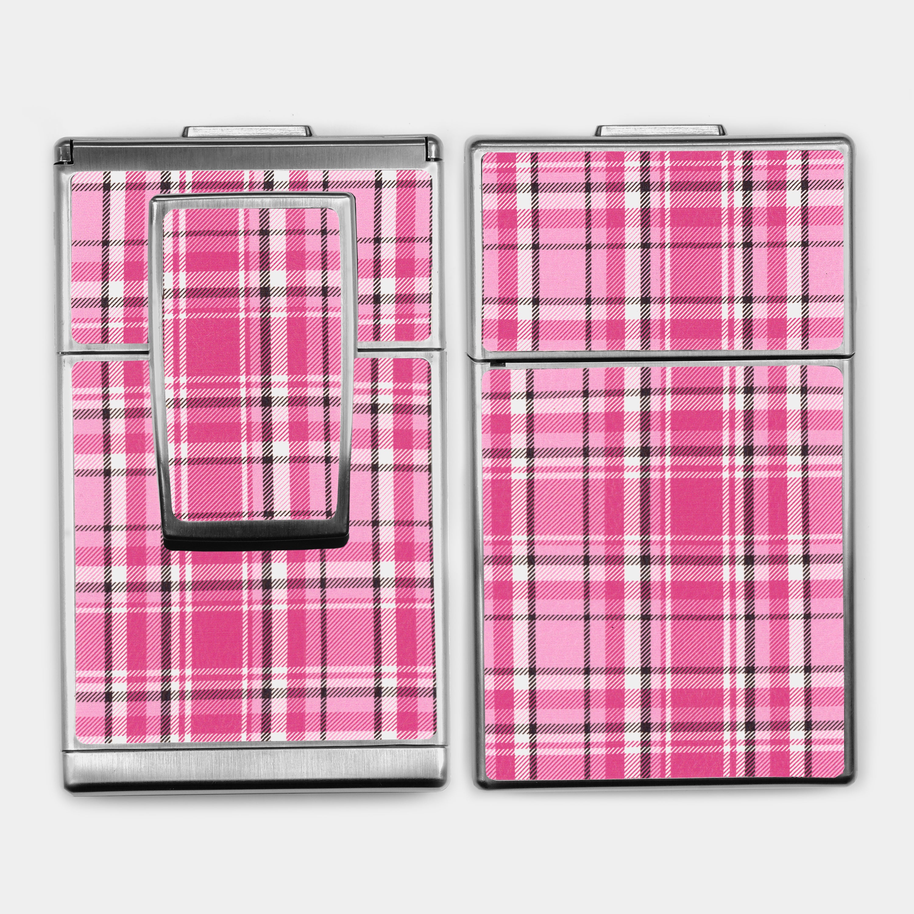 SX-70/SLR-680 Pink Plaid Vegan Leather Camera Skins