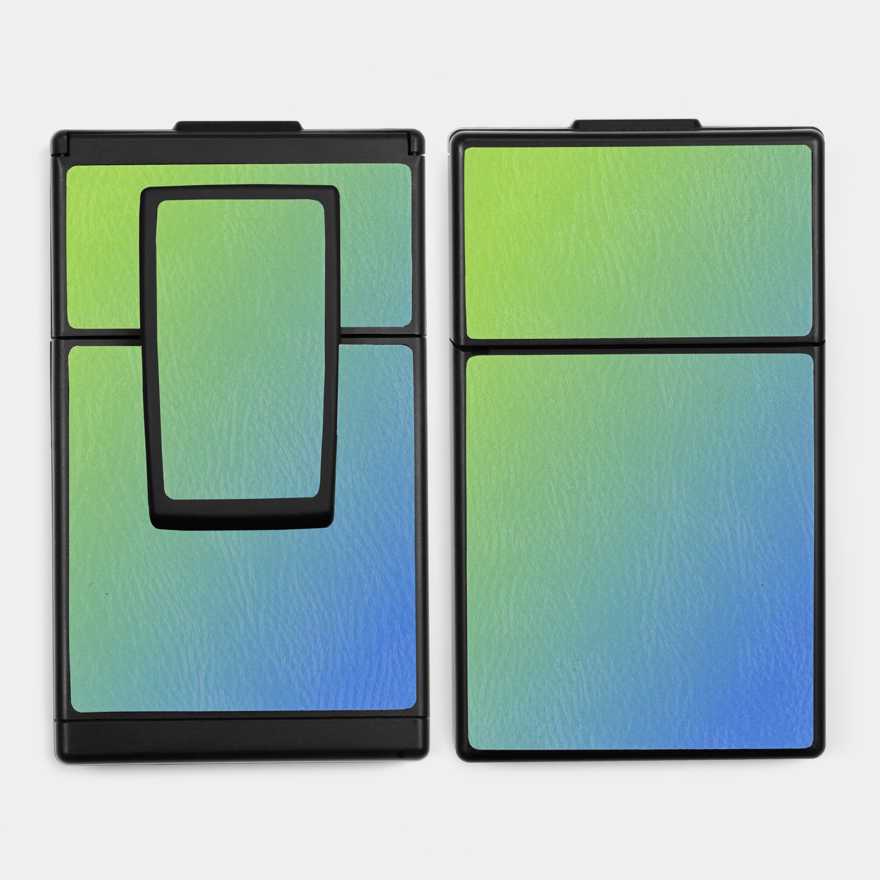 SX-70/SLR-680 Blue Gradient Vegan Leather Camera Skins