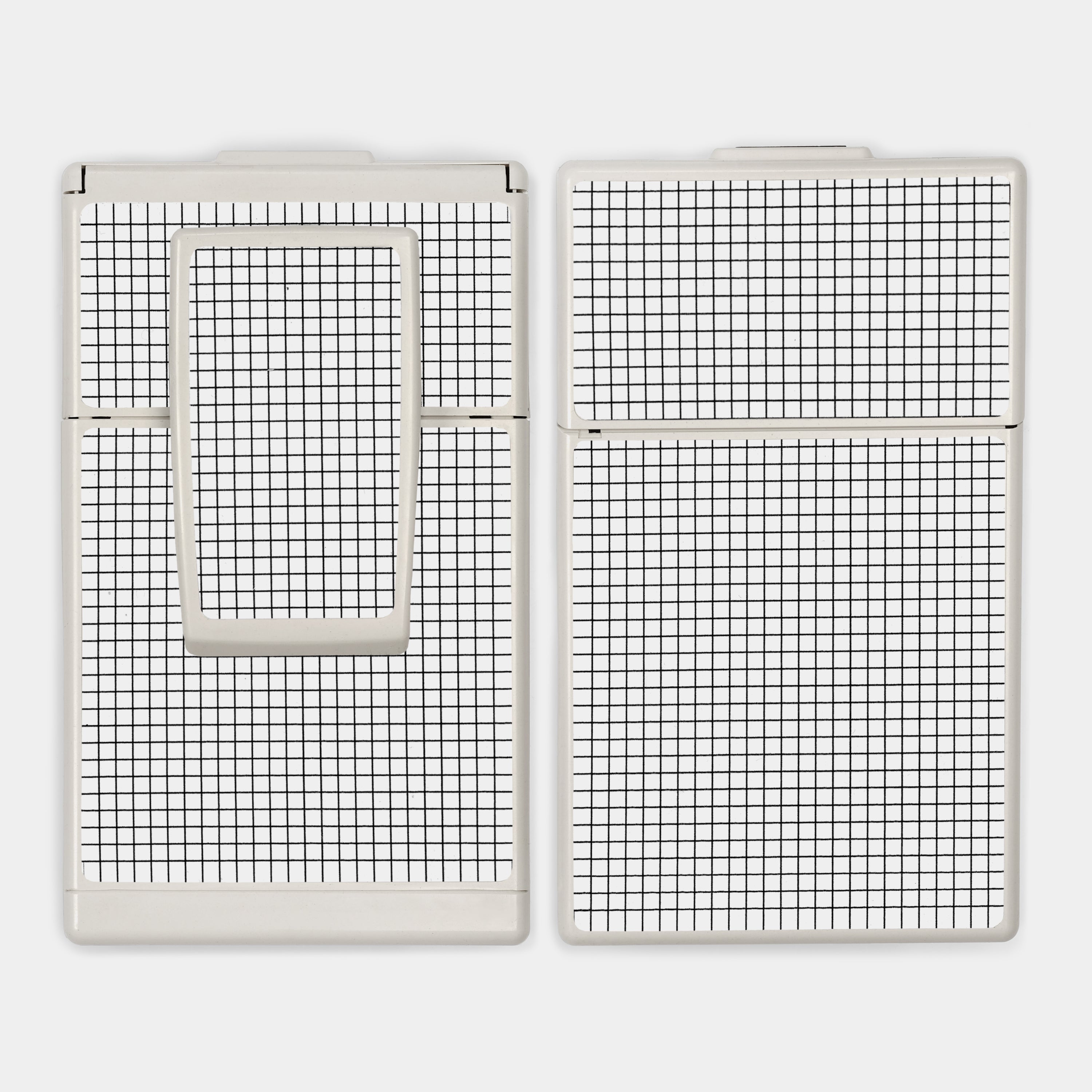 SX-70/SLR-680 White Grid Vegan Leather Camera Skins