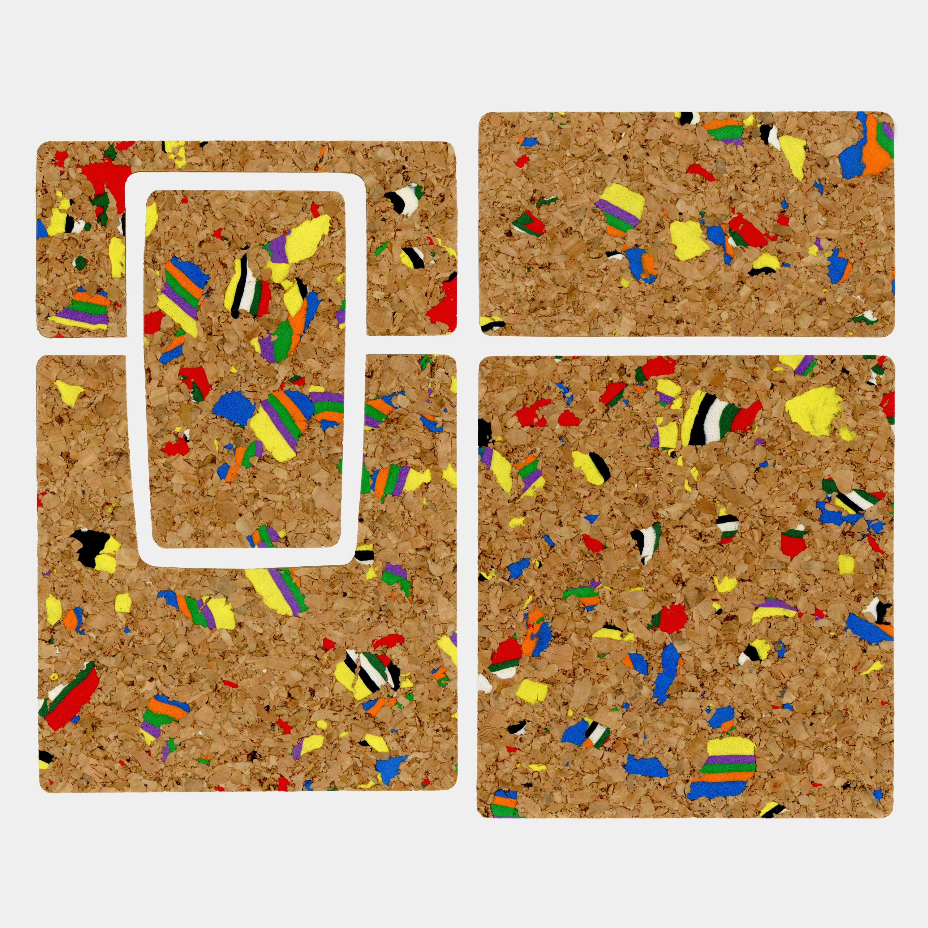 SX-70/SLR-680 Multicolor Cork Camera Skins