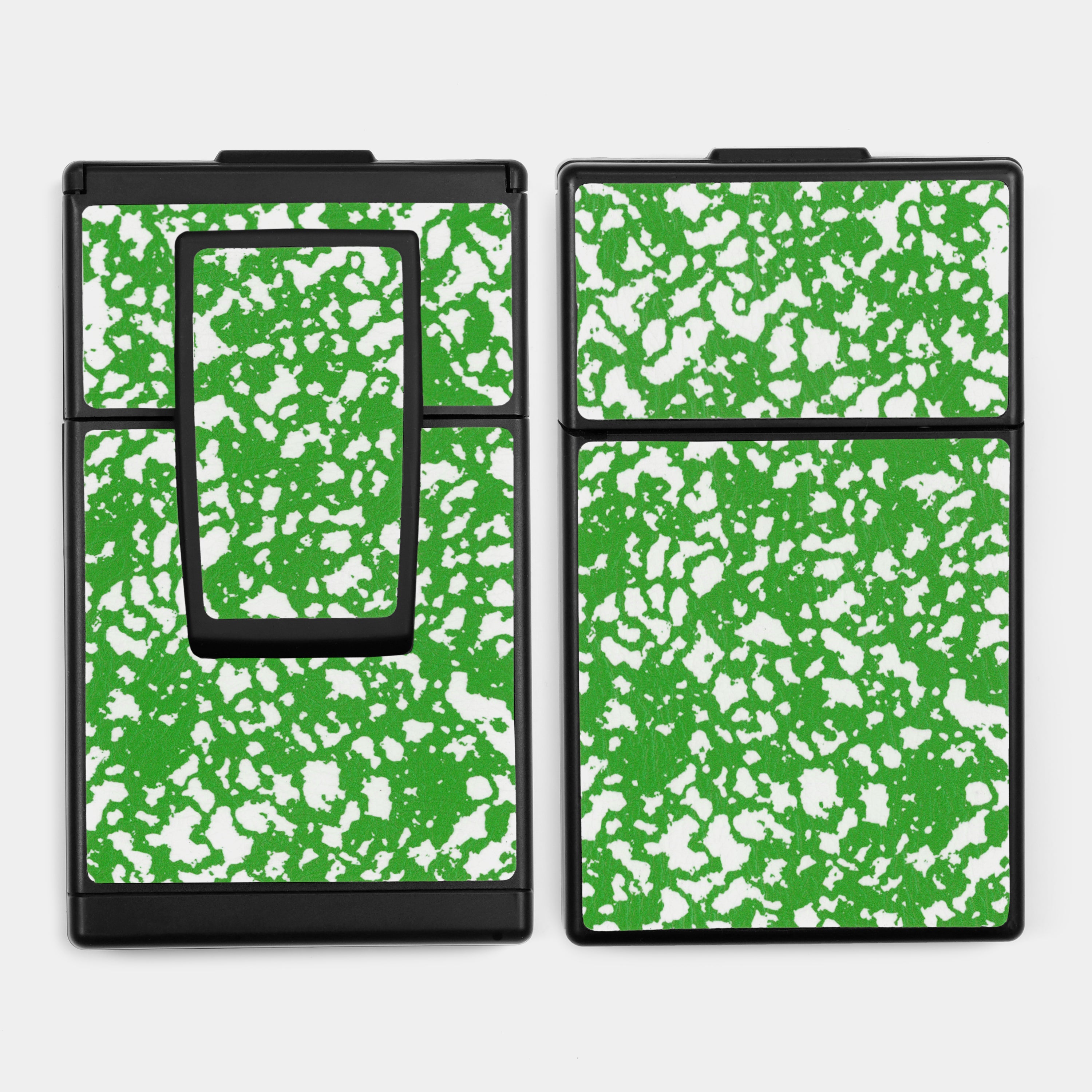 SX-70/SLR-680 Composition Notebook Green Vegan Leather Camera Skins
