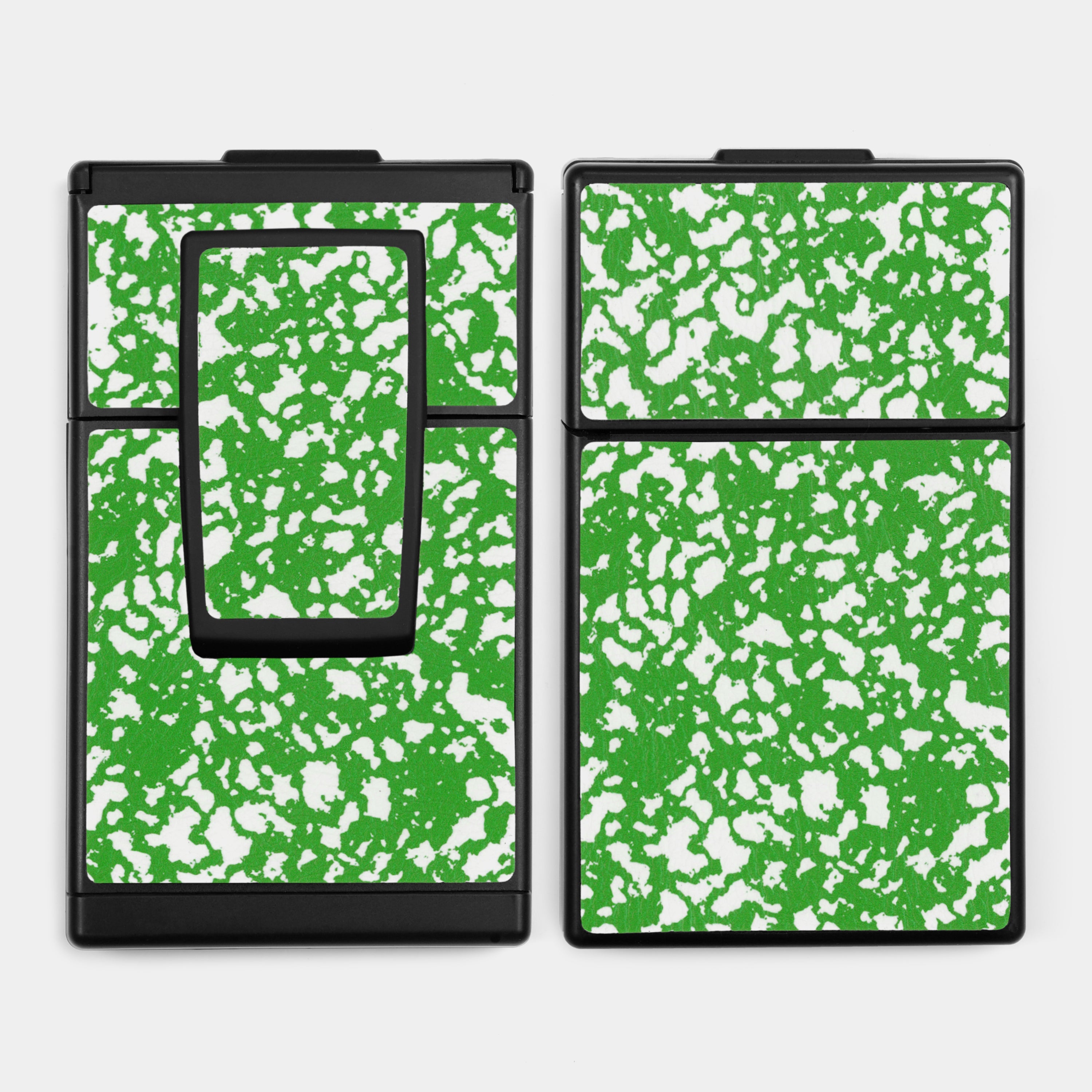 SX-70/SLR-680 Composition Notebook Green Vegan Leather Camera Skins