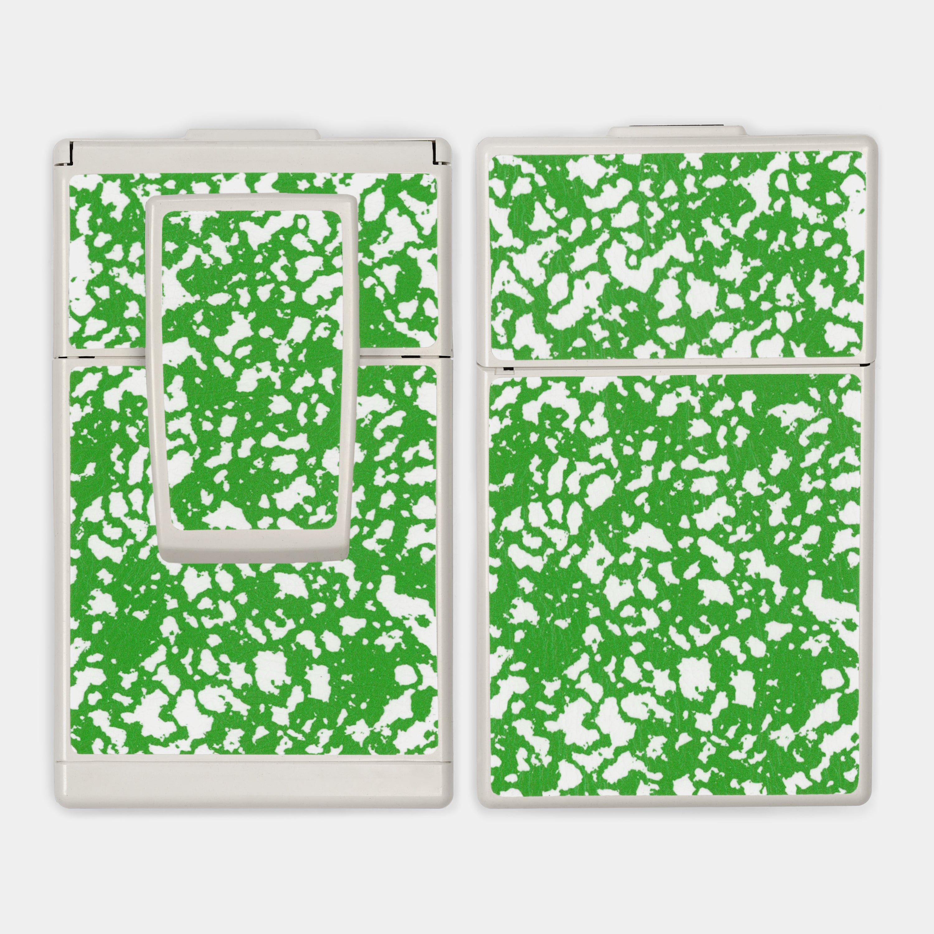 SX-70/SLR-680 Composition Notebook Green Vegan Leather Camera Skins