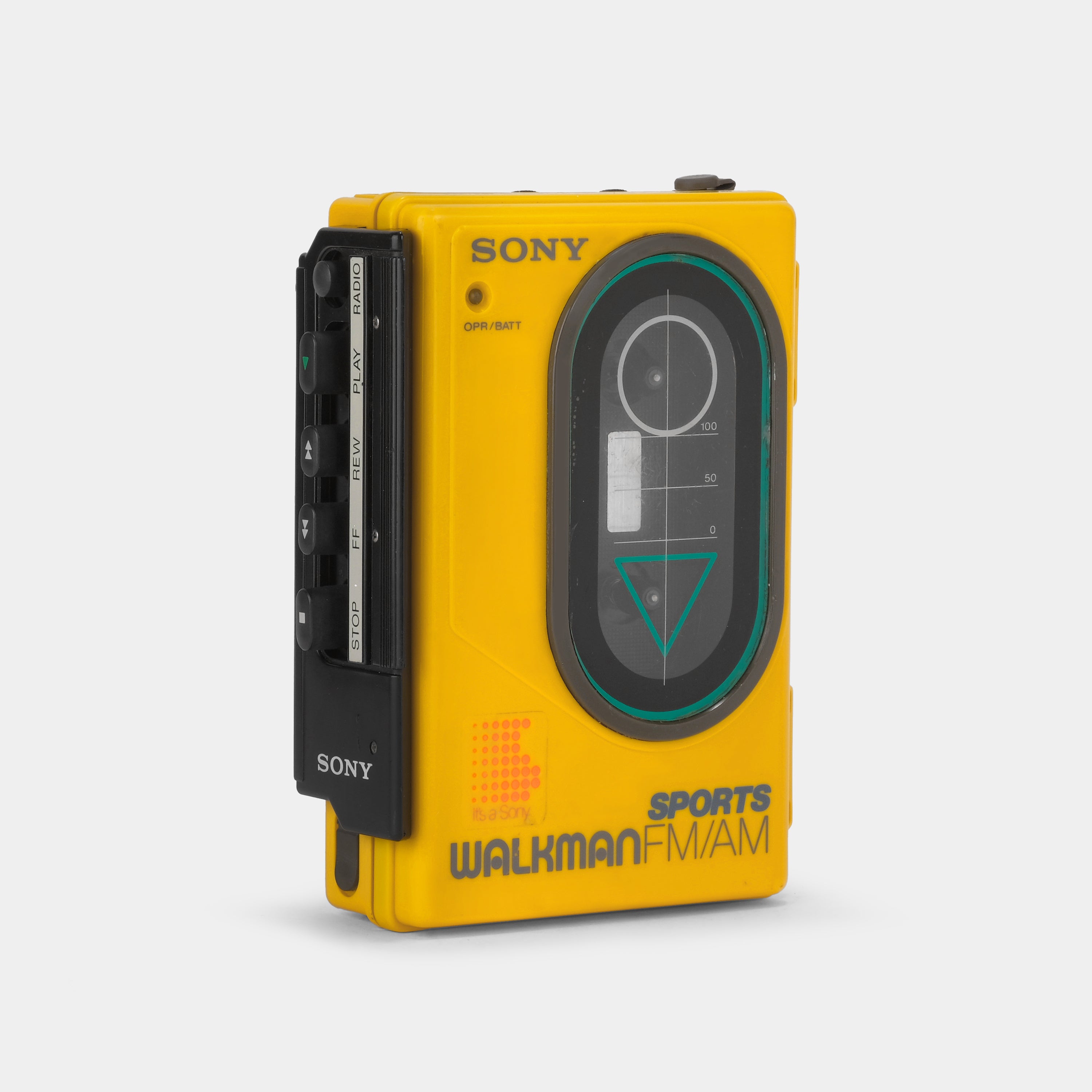 Sony Sports Walkman WM-F45 Yellow Portable Cassette Player