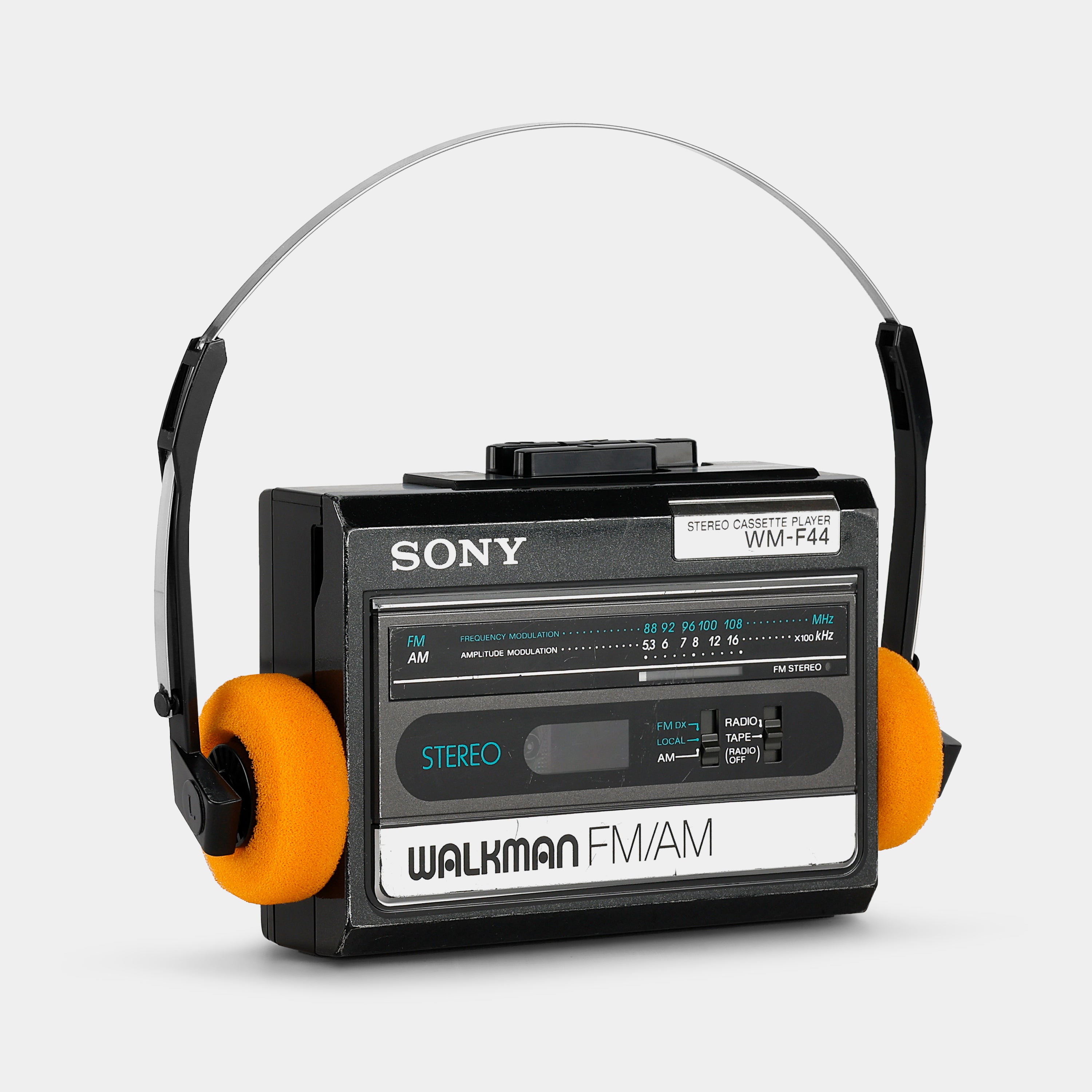 Sony Walkman WM-F44 Portable Cassette Player