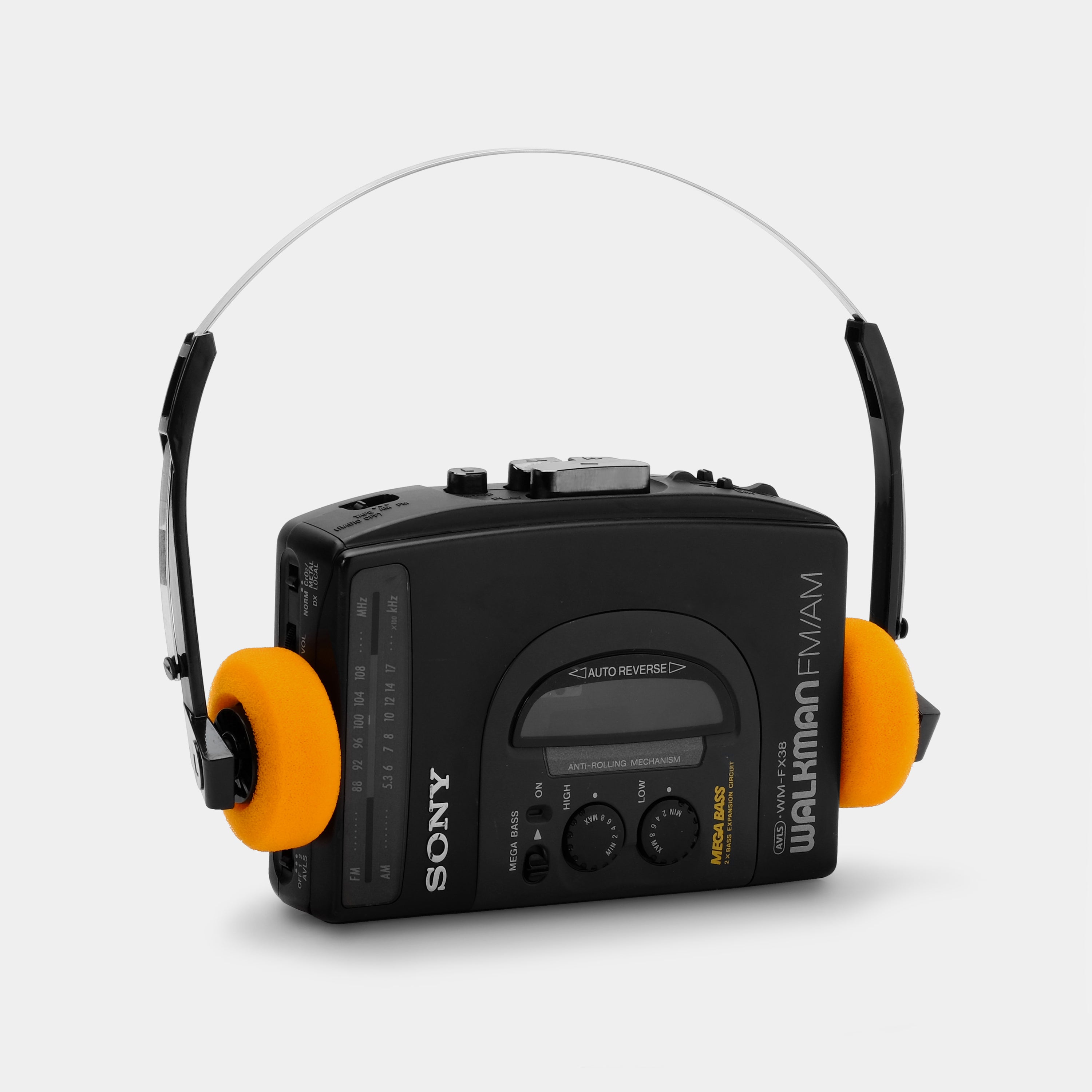 Sony Walkman WM-FX38 AM/FM Portable Cassette Player