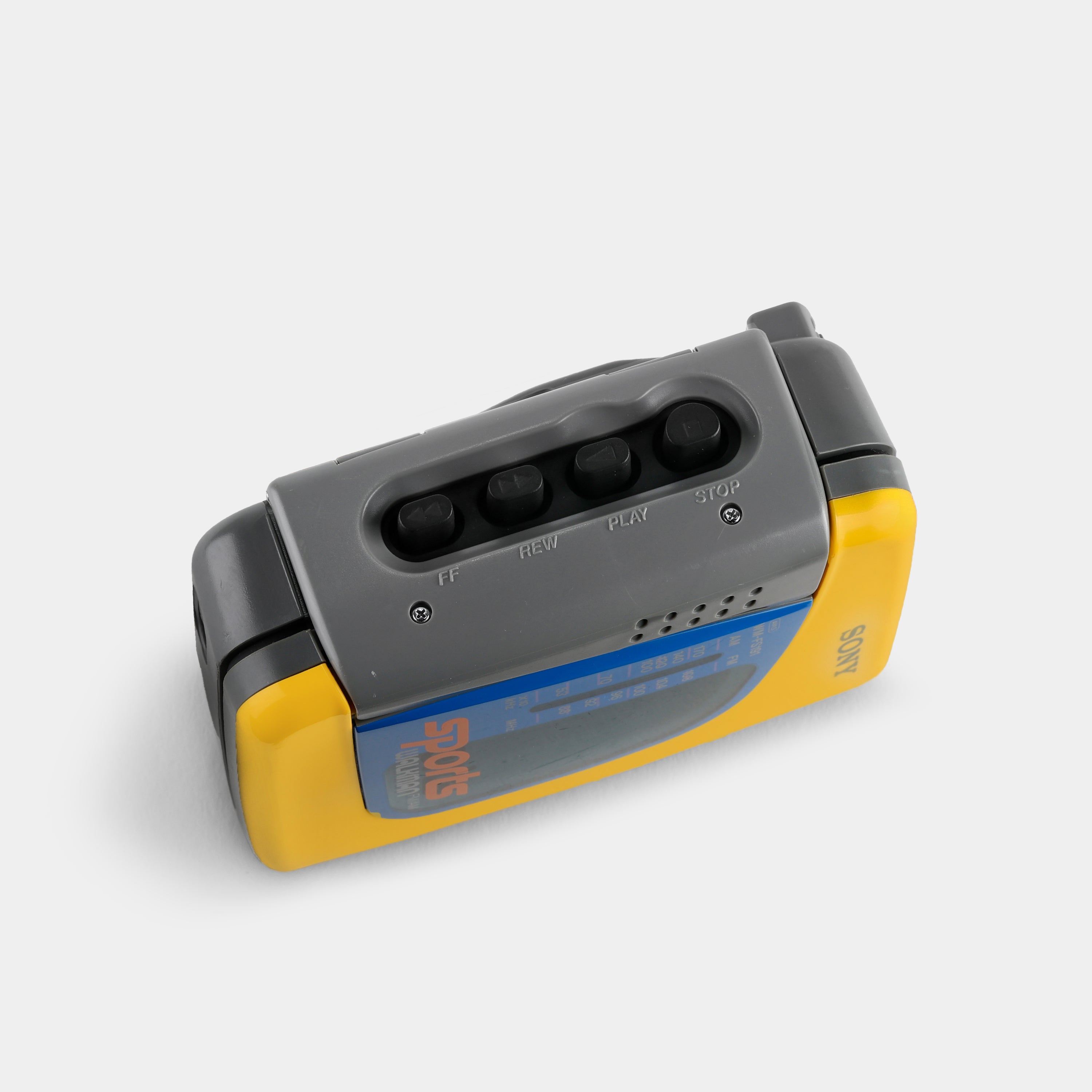 Sony Sports Walkman WM-FS191 Yellow AM/FM Portable Cassette Player