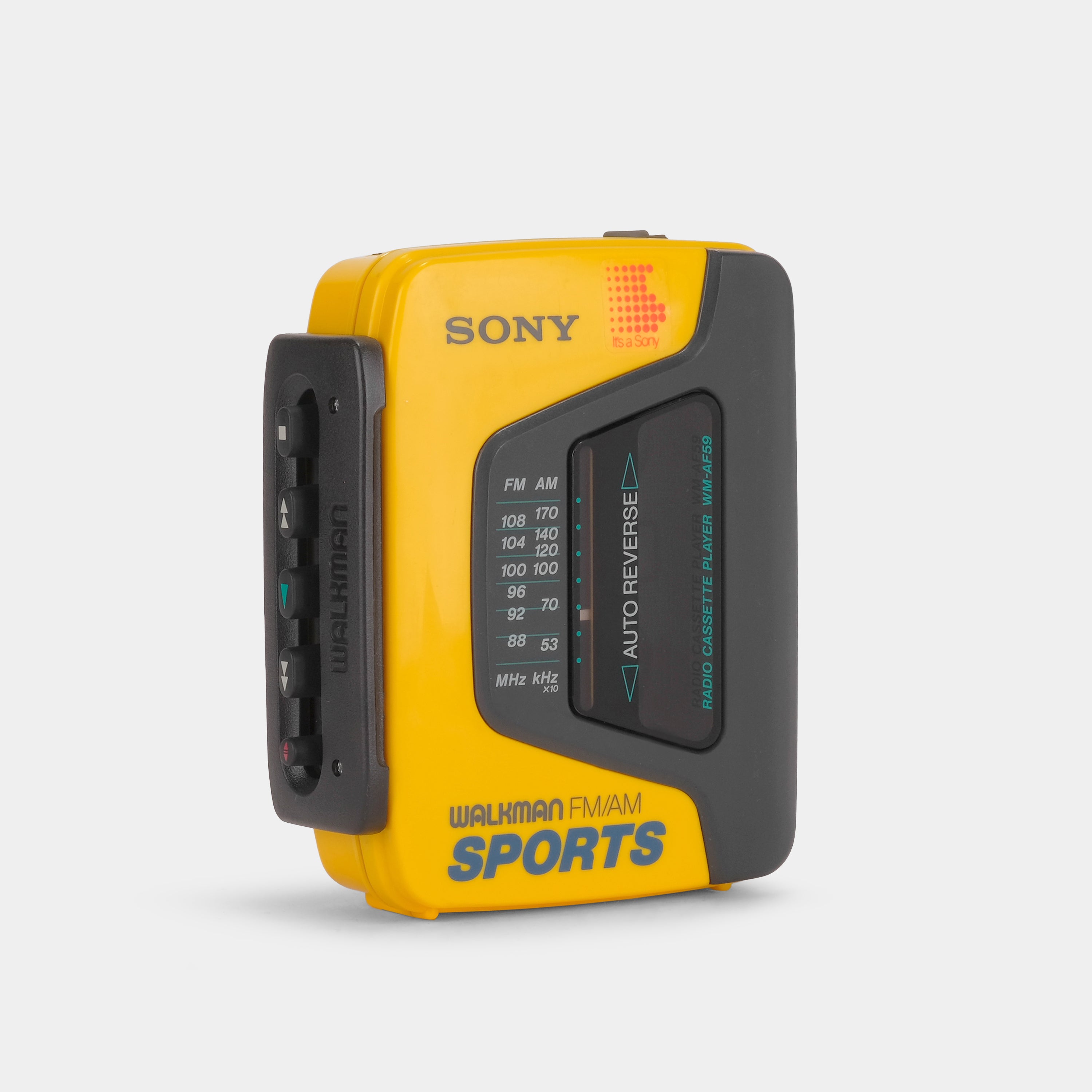 Sony Sports Walkman WM-AF59 AM/FM Radio Cassette Tape Player Tested Works outlet Perfec