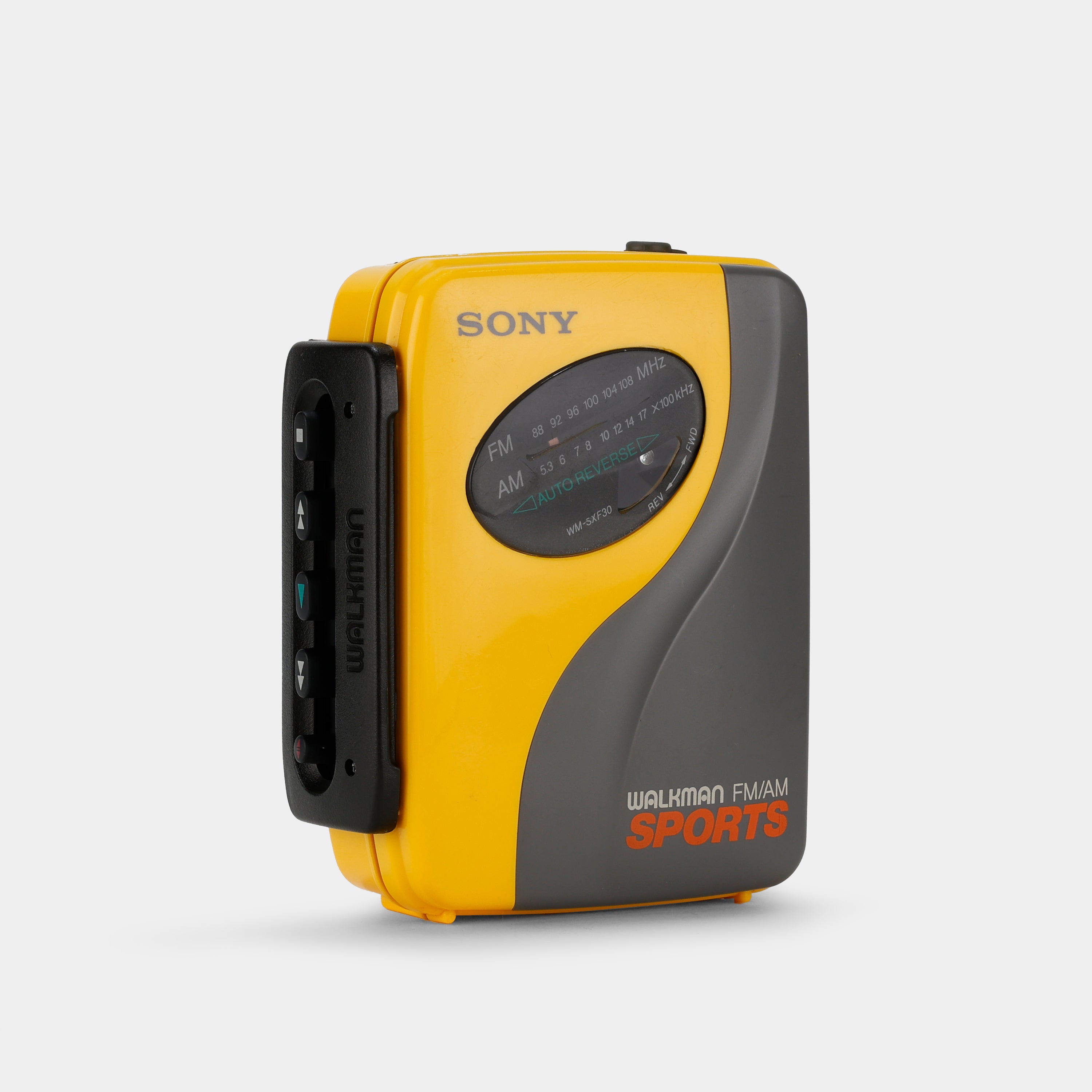 Sony Sports Walkman WM-SXF30/32 Yellow AM/FM Portable Cassette Player