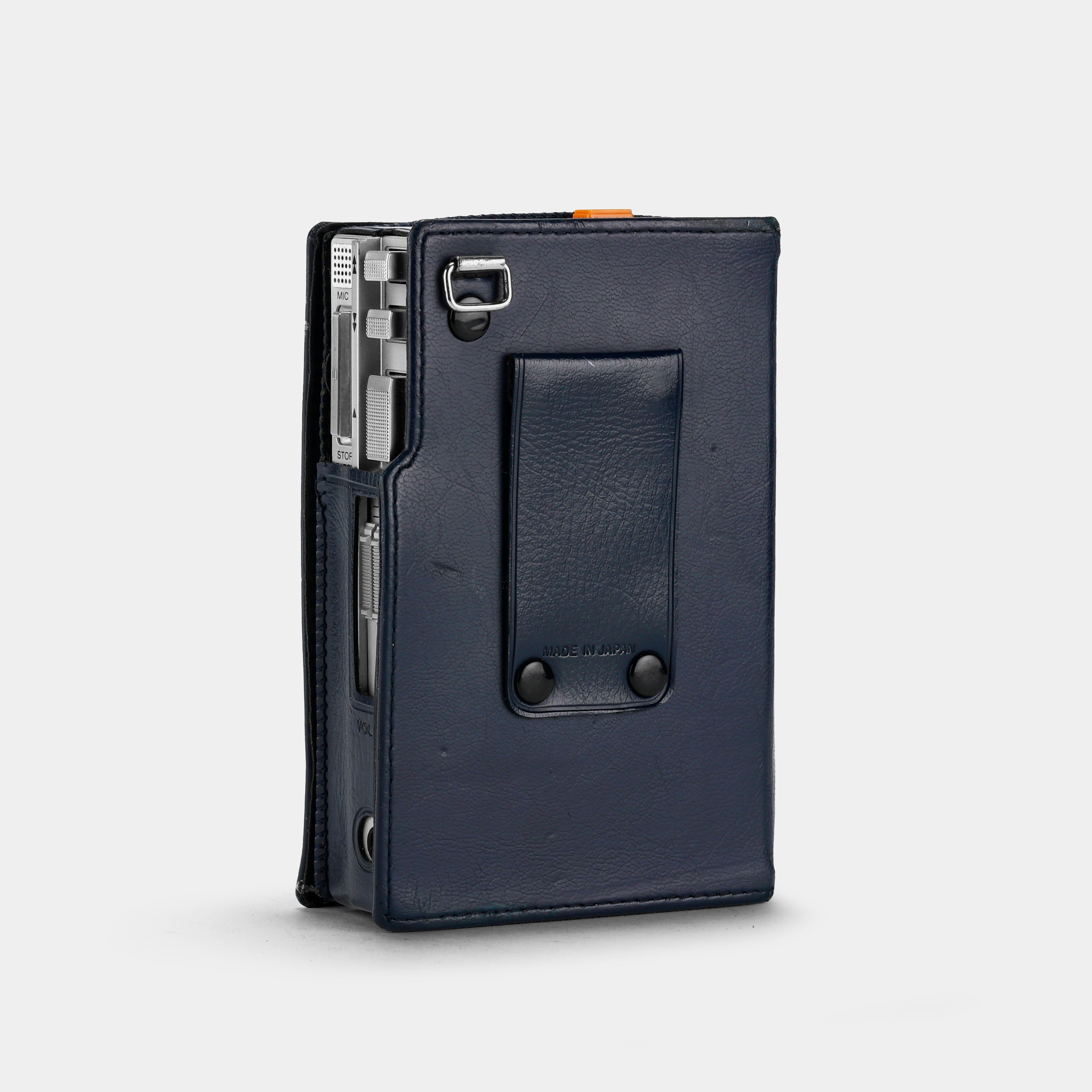 Sony Walkman TPS-L2 Portable Cassette Player With Blue Case