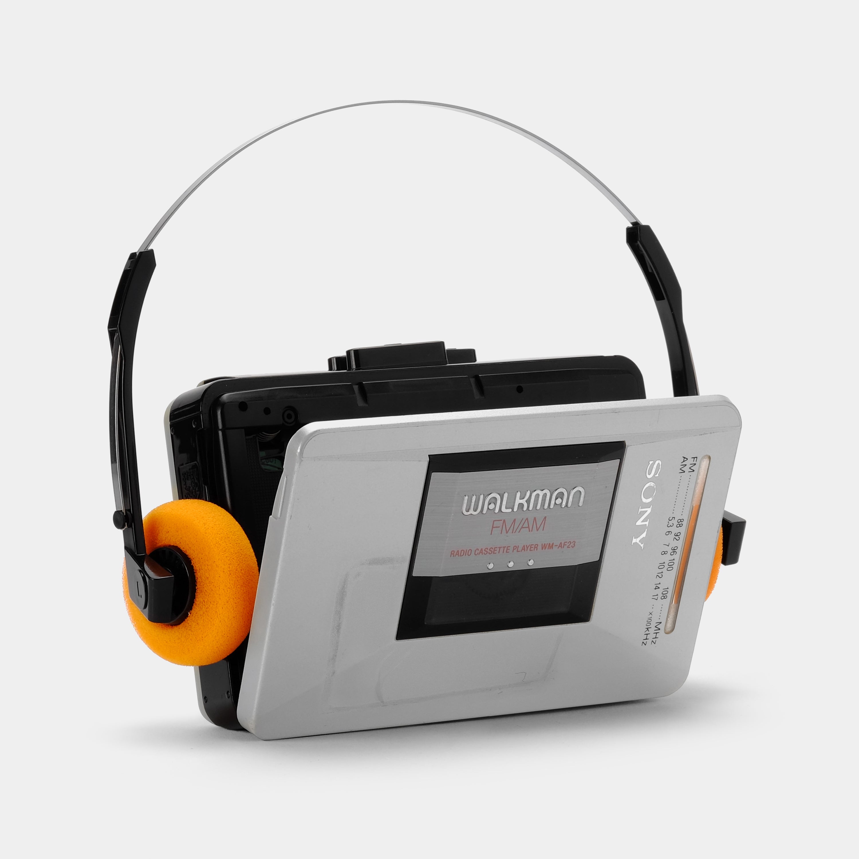 Sony Walkman WM-AF23/BF23 AM/FM Silver Portable Cassette Player