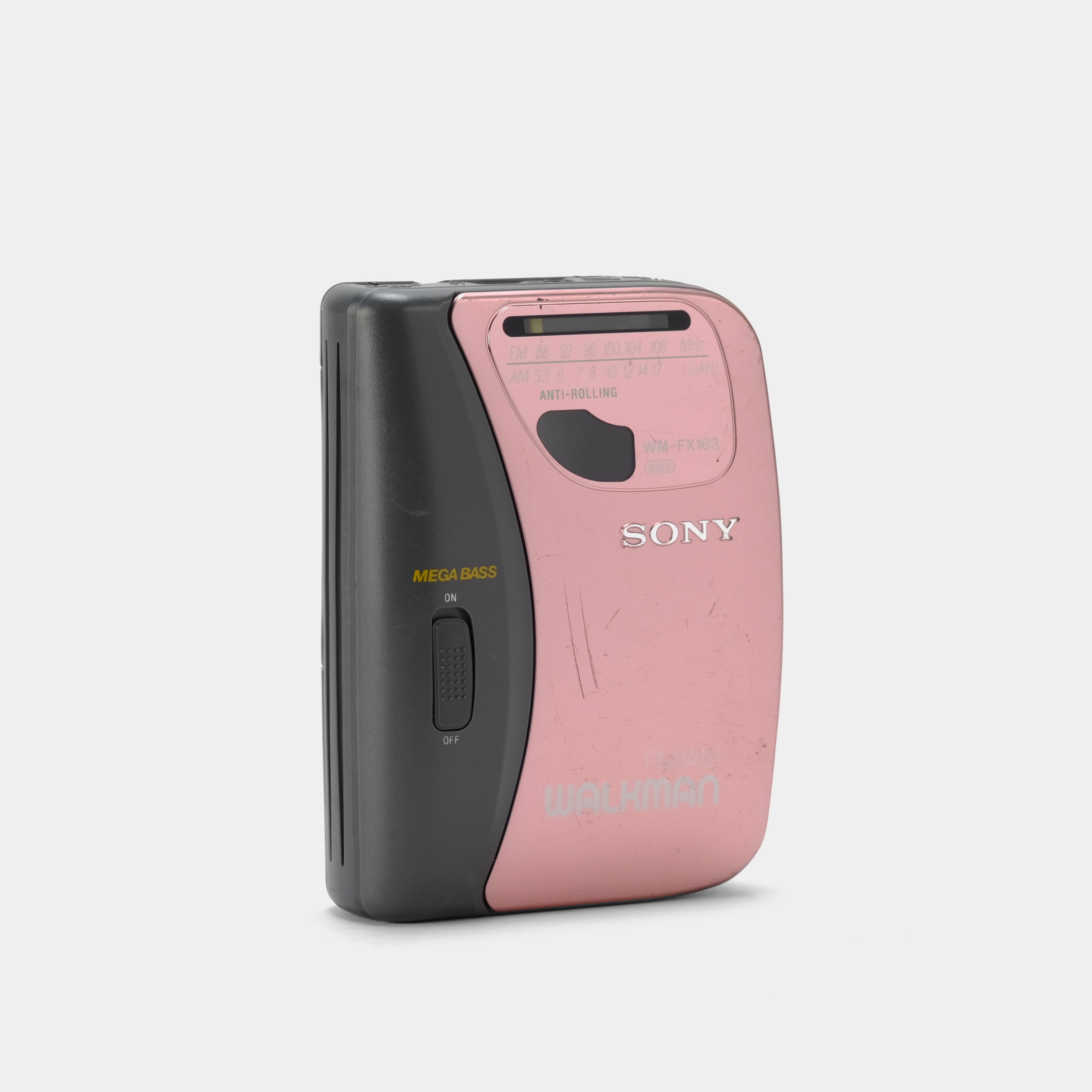 Sony Walkman WM-FX163 AM/FM Pink Portable Cassette Player