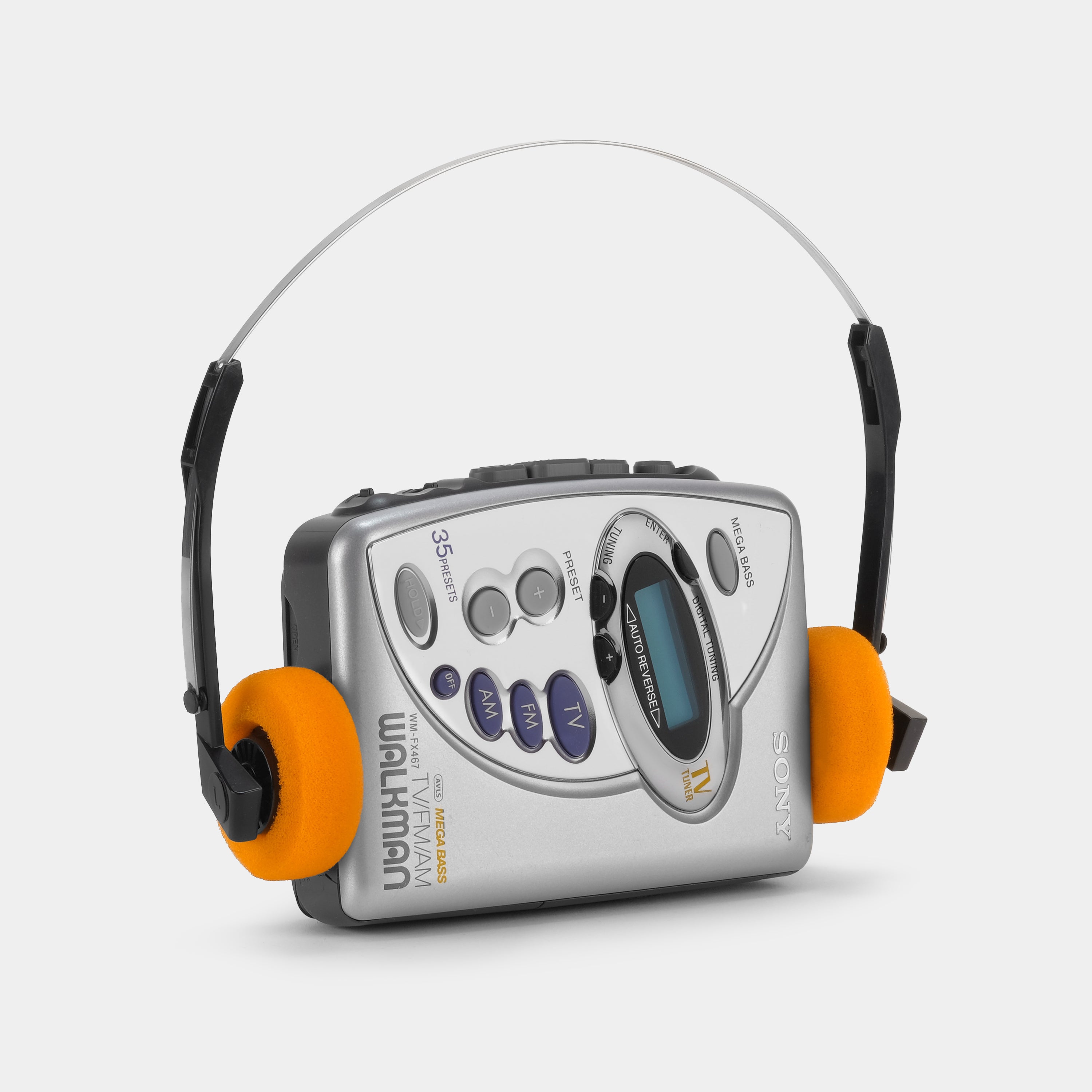 Sony Walkman WM-FX467 Auto Reverse AM/FM Portable Cassette Player