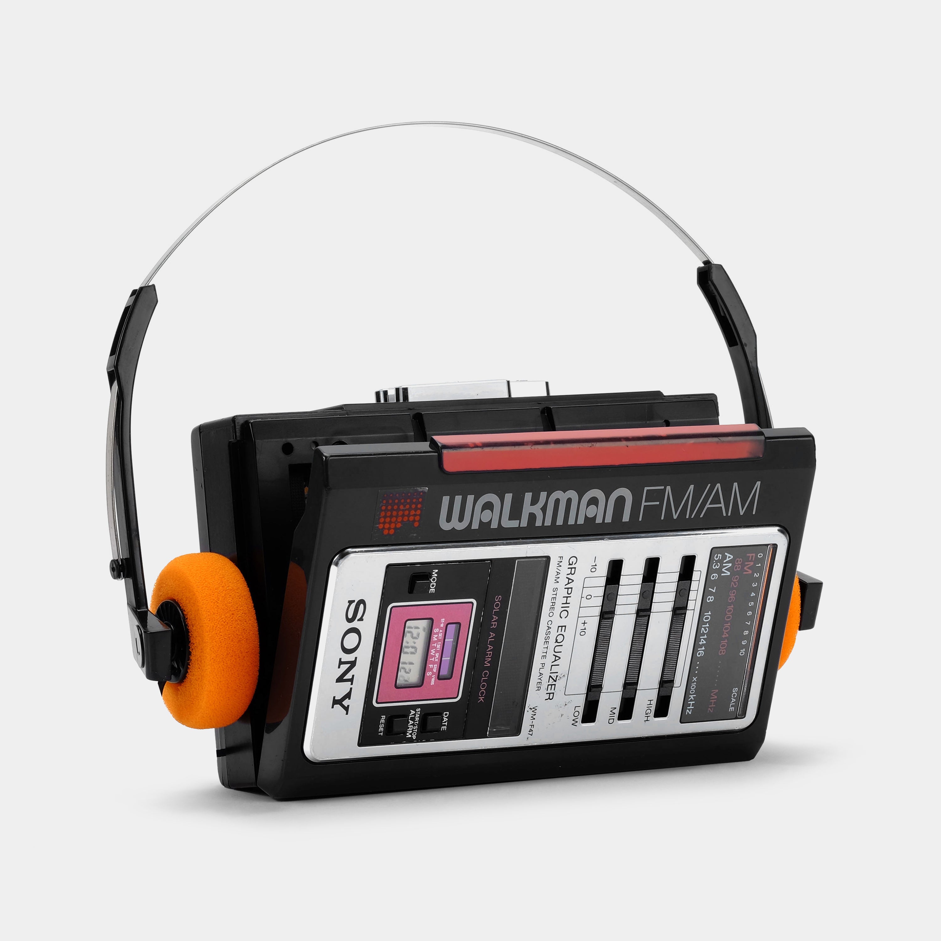 Sony Walkman WM-F37/F47 AM/FM Portable Cassette Player