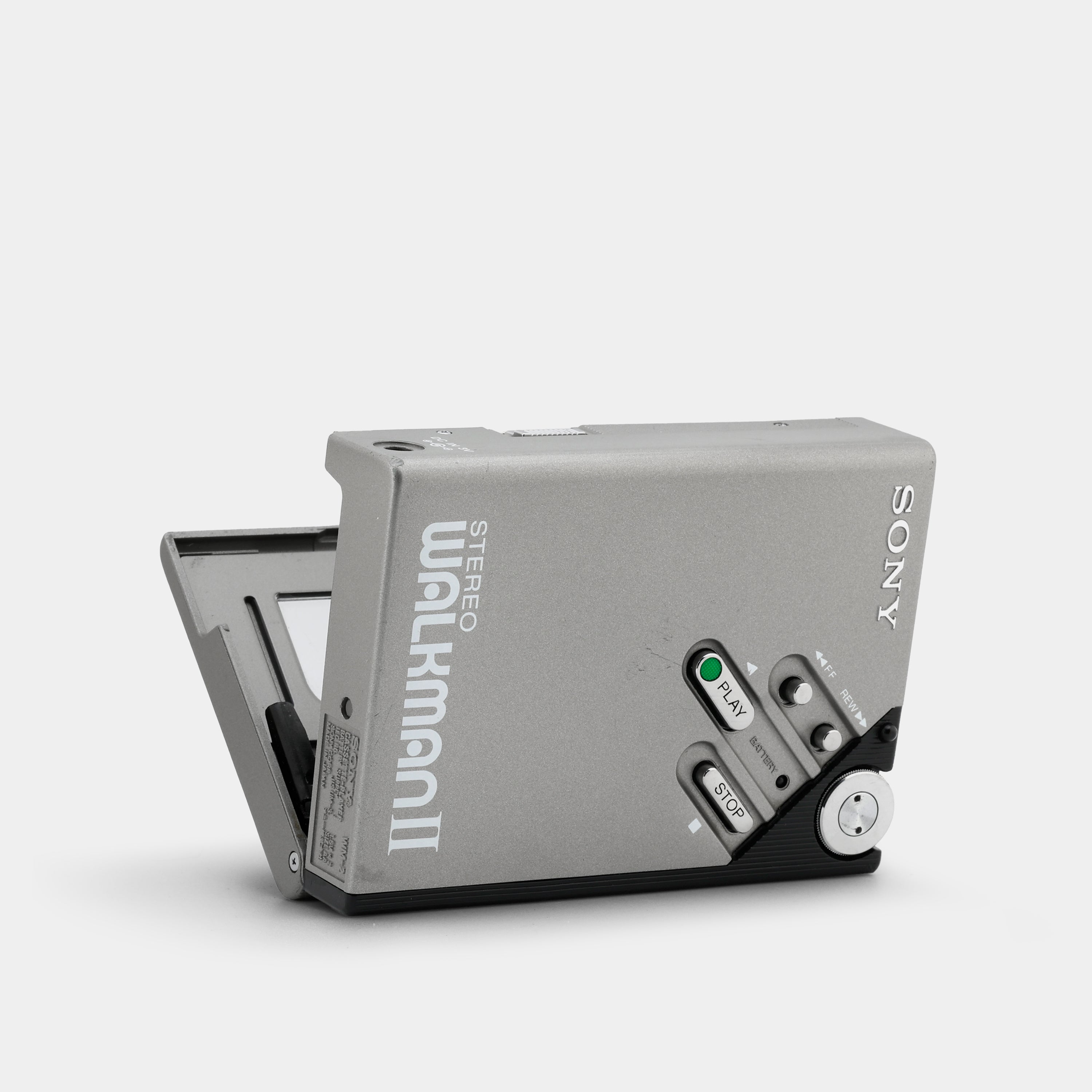 Sony Walkman II WM-2 Silver Portable Cassette Player